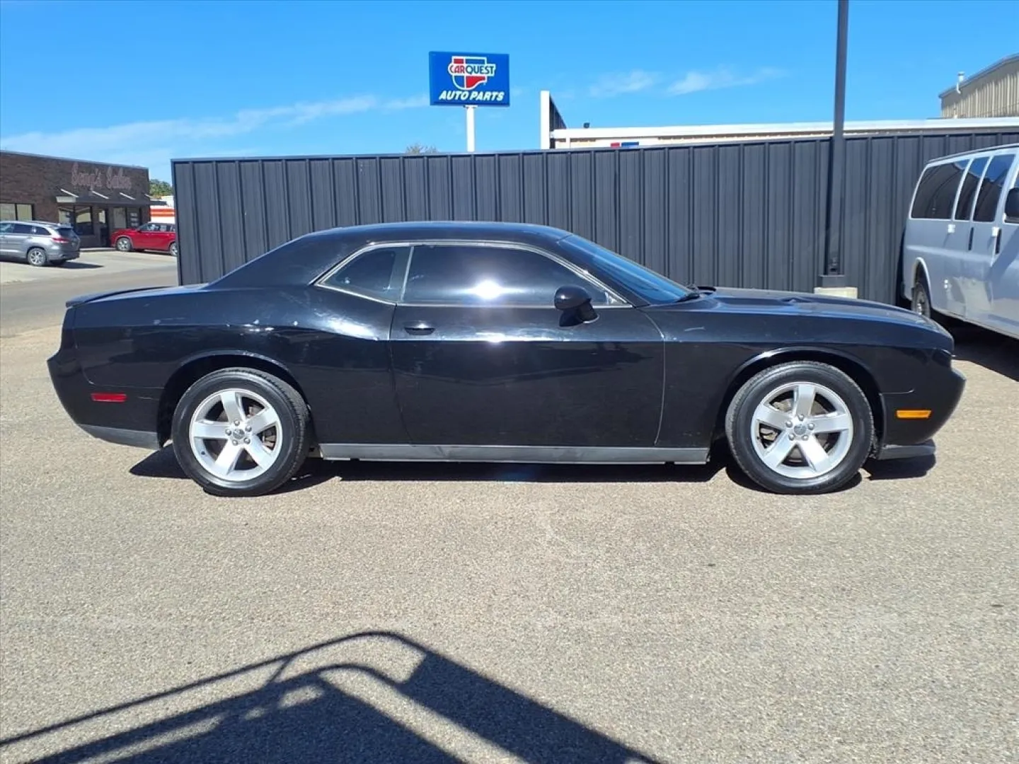2014 Black Clear Coat Dodge Challenger SXT (2C3CDYAG8EH) with an Other engine, located at 1401 N. Hobart, Pampa, TX, 79065, (806) 665-9872, 35.549953, -100.975098 - **Unleash Your Inner Muscle with the 2014 Dodge Challenger SXT - Perfect for Adventure Lovers in Pampa, TX!**<br /> <br /> Are you ready to elevate your driving experience? The 2014 Dodge Challenger SXT is not just a car; it's a lifestyle choice for those who crave adventure, style, and a powerful r - Photo#2