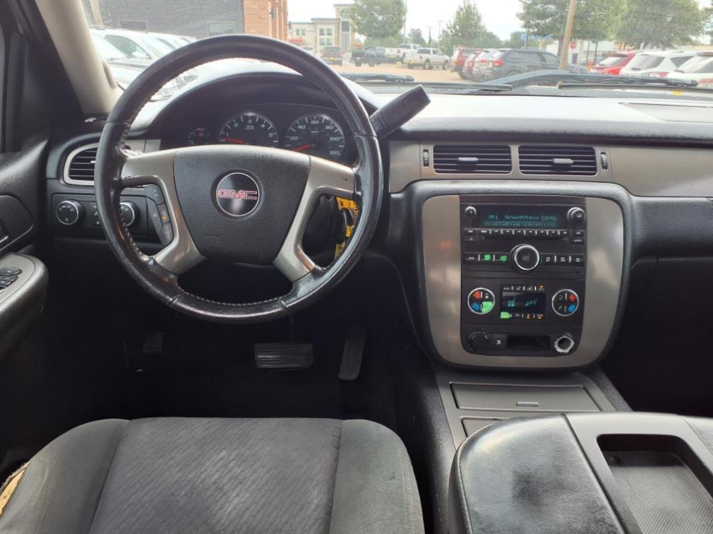 2009 Summit White GMC Sierra 1500 SLE (3GTEK23M49G) with an 5.3L Vortec Aluminum Block 5.3L V8 315hp 338ft. lbs. Sequential-Port F.I. engine, 6-Speed Shiftable Automatic transmission, located at 1401 N. Hobart, Pampa, TX, 79065, (806) 665-9872, 35.549953, -100.975098 - Photo#8