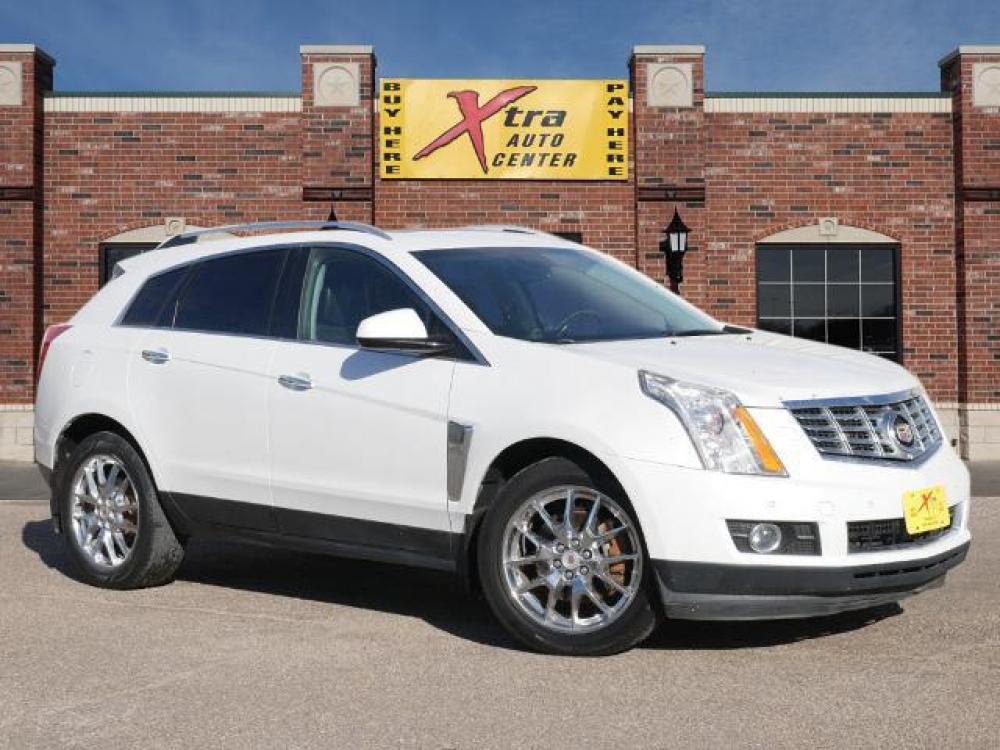 2013 Platinum Ice Tricoat Cadillac SRX Premium Collection (3GYFNJE30DS) with an 3.6 6 Cylinder Direct Injection engine, Automatic transmission, located at 1401 N. Hobart, Pampa, TX, 79065, (806) 665-9872, 35.549641, -100.971878 - Photo #0