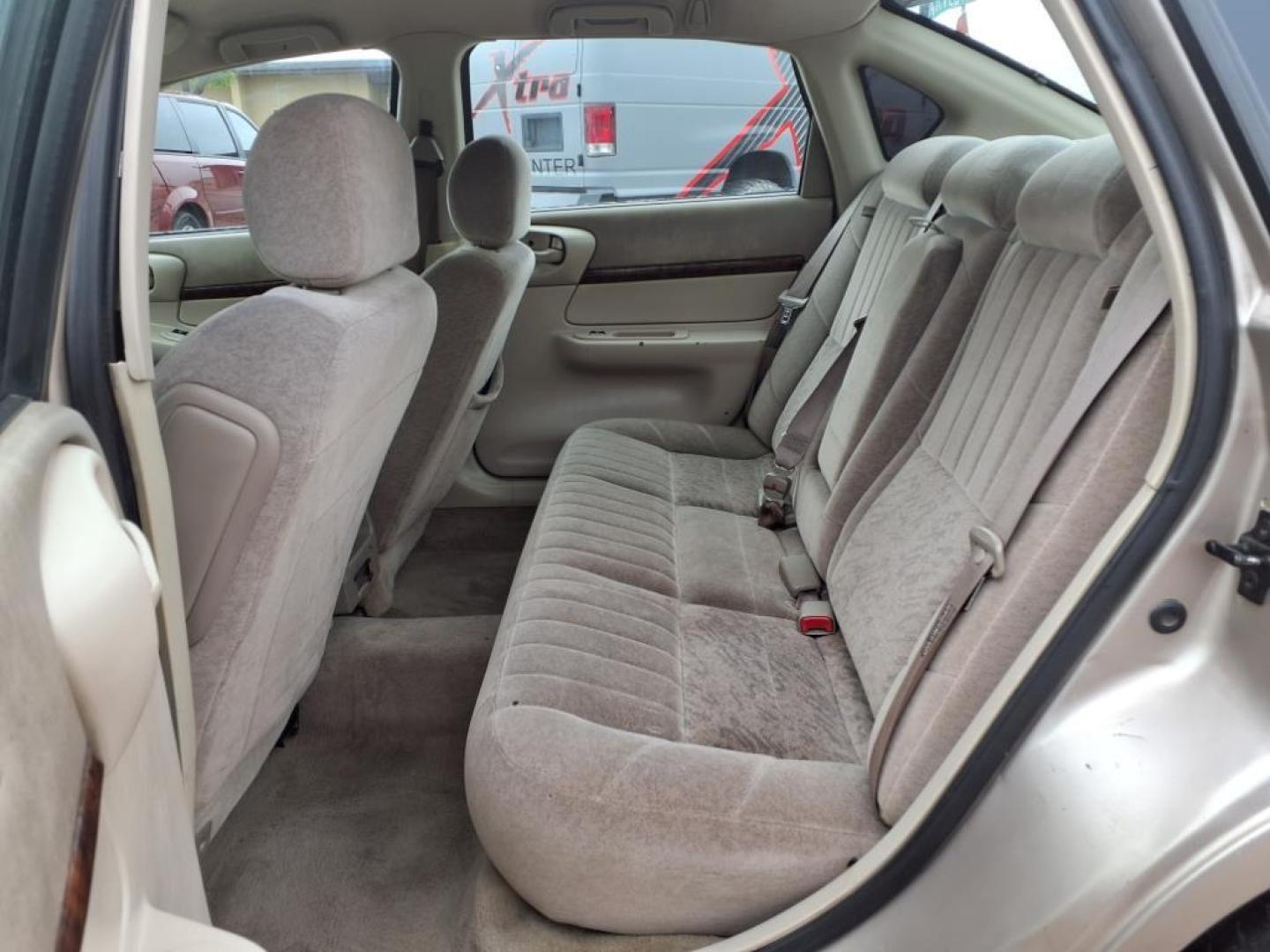 2001 Sandrift Metallic 49u Chevrolet Impala Base (2G1WF55E219) with an 3.4L 3L NA V6 overhead valves (OHV) 12V Fuel Injected engine, 4-Speed Automatic transmission, located at 1401 N. Hobart, Pampa, TX, 79065, (806) 665-9872, 35.549953, -100.975098 - Photo#10