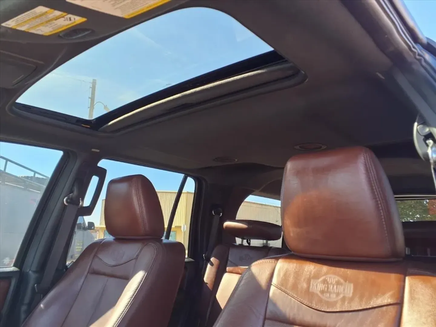 2013 Tuxedo Black Metallic Ford EXPEDITION KING RANCH (1FMJU1J59DE) with an 5.4L engine, Automatic transmission, located at 1401 N. Hobart, Pampa, TX, 79065, (806) 665-9872, 35.549953, -100.975098 - **Discover Your Next Adventure with the 2013 Ford Expedition King Ranch 4WD at Xtra Auto Center!**<br /> <br /> Are you ready to elevate your weekend getaways or family road trips? The 2013 Ford Expedition King Ranch 4WD is the perfect SUV for those seeking space, comfort, and versatility. Whether y - Photo#5