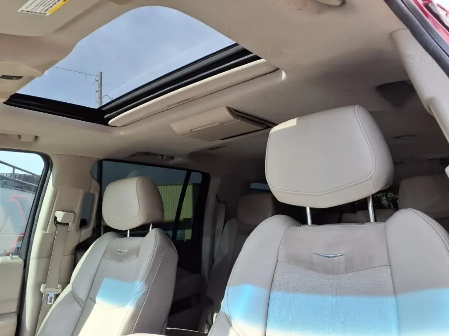 2015 Crystal Red Tintcoat Gbe Cadillac ESCALADE ESV LUXURY (1GYS4HKJ8FR) with an 6.2L engine, Automatic transmission, located at 1401 N. Hobart, Pampa, TX, 79065, (806) 665-9872, 35.549953, -100.975098 - **Experience Luxury and Space with the 2015 Cadillac Escalade ESV Luxury 4WD at Xtra Auto Center!**<br /> <br /> Are you looking for the perfect vehicle to elevate your family adventures or business trips? Look no further than the stunning 2015 Cadillac Escalade ESV Luxury 4WD available now at Xtra - Photo#5