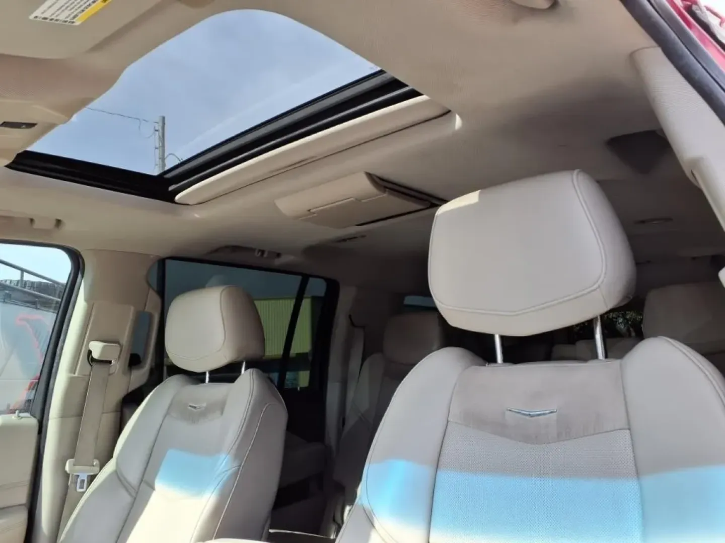 2015 Crystal Red Tintcoat Gbe Cadillac Escalade ESV Luxury 4WD (1GYS4HKJ8FR) with an Other engine, Automatic transmission, located at 1401 N. Hobart, Pampa, TX, 79065, (806) 665-9872, 35.549953, -100.975098 - **Experience Luxury and Space with the 2015 Cadillac Escalade ESV Luxury 4WD at Xtra Auto Center!**<br /> <br /> Are you looking for the perfect vehicle to elevate your family adventures or business trips? Look no further than the stunning 2015 Cadillac Escalade ESV Luxury 4WD available now at Xtra - Photo#5