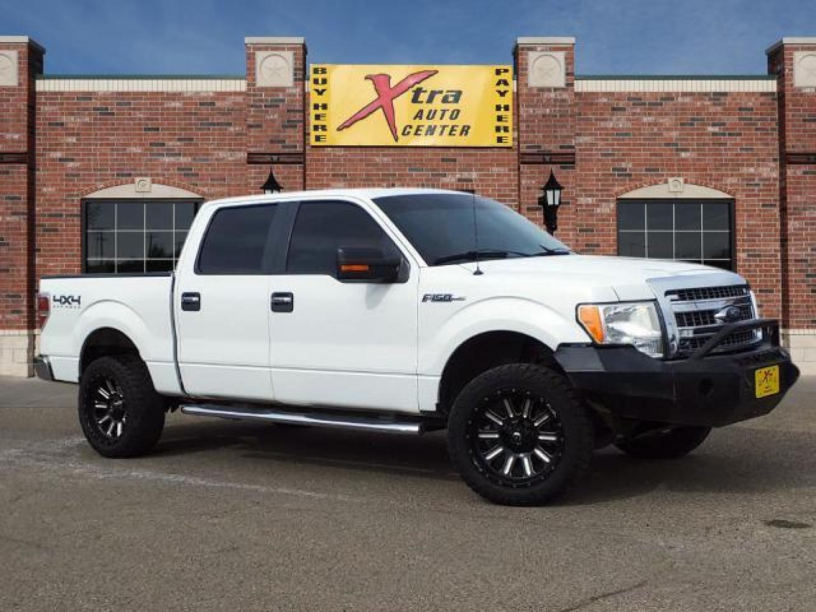 2013 Oxford White Ford F-150 XLT (1FTFW1EF8DK) with an 5.0L 5.0L Flex Fuel V8 360hp 3 Sequential Multiport Fuel Injection engine, 6-Speed Automatic transmission, located at 1401 N. Hobart, Pampa, TX, 79065, (806) 665-9872, 35.549641, -100.971878 - Photo #0