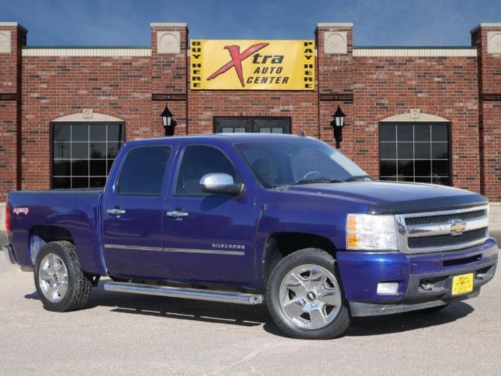 2010 Imperial Blue Metallic Chevrolet Silverado 1500 LTZ (3GCRKTE26AG) with an 6.2 8 Cylinder Sequential-Port F.I. engine, Automatic transmission, located at 1401 N. Hobart, Pampa, TX, 79065, (806) 665-9872, 35.549641, -100.971878 - Photo #0