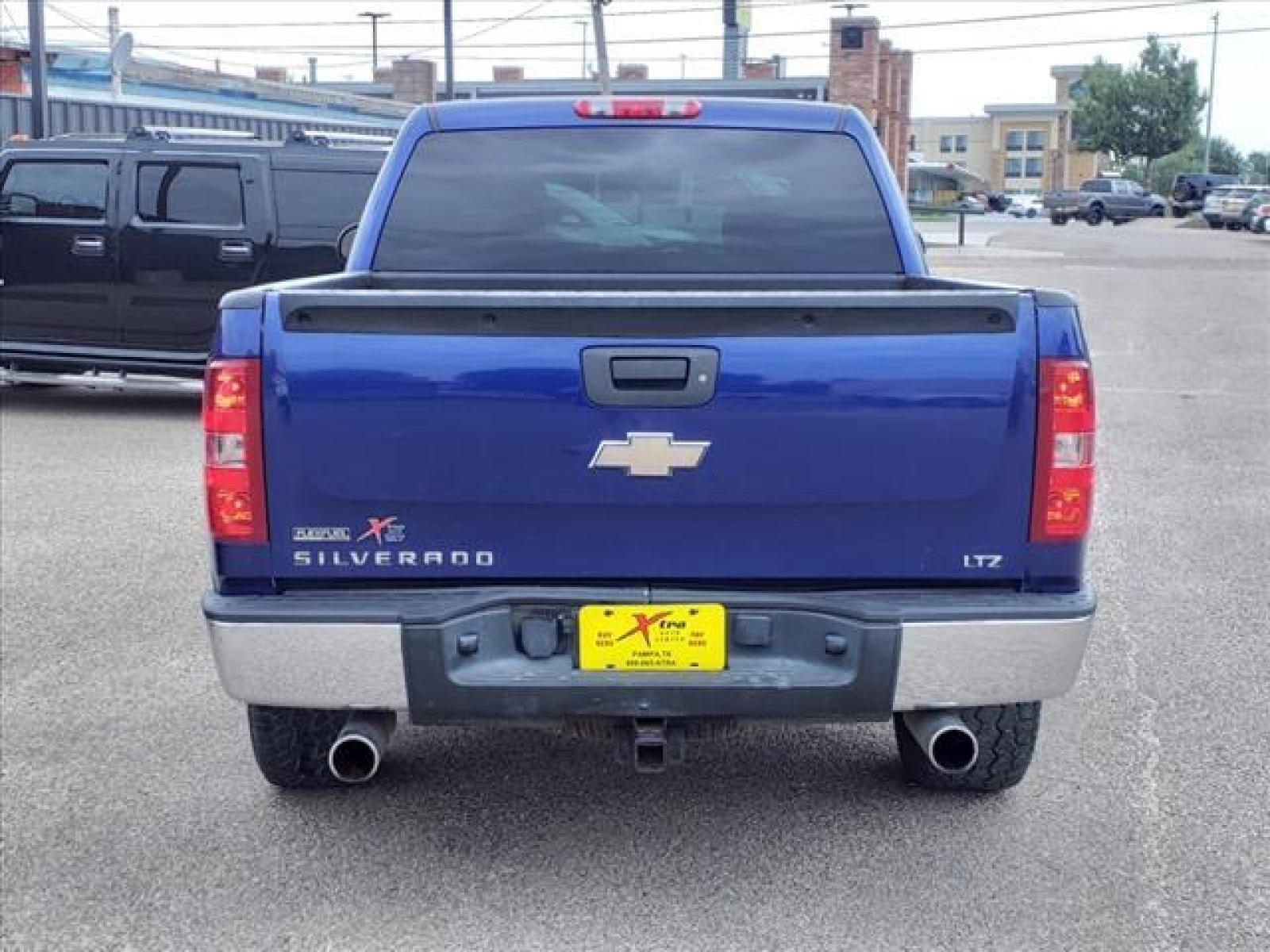 2010 Imperial Blue Metallic Chevrolet Silverado 1500 LTZ (3GCRKTE26AG) with an 6.2 8 Cylinder Sequential-Port F.I. engine, Automatic transmission, located at 1401 N. Hobart, Pampa, TX, 79065, (806) 665-9872, 35.549641, -100.971878 - Photo #3