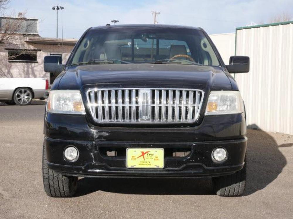 2007 Black Clearcoat Lincoln Mark LT (5LTPW18587F) with an 5.4 8 Cylinder Sequential Electronic Fuel Injection engine, Automatic transmission, located at 1401 N. Hobart, Pampa, TX, 79065, (806) 665-9872, 35.549641, -100.971878 - Photo #1