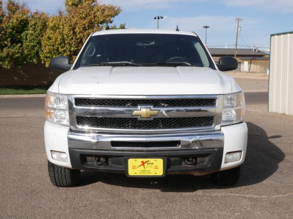 2011 Summit White Chevrolet Silverado 1500 LT (1GCRKSE3XBZ) with an 5.3 8 Cylinder Sequential-Port F.I. engine, Automatic transmission, located at 1401 N. Hobart, Pampa, TX, 79065, (806) 665-9872, 35.549641, -100.971878 - Photo #1