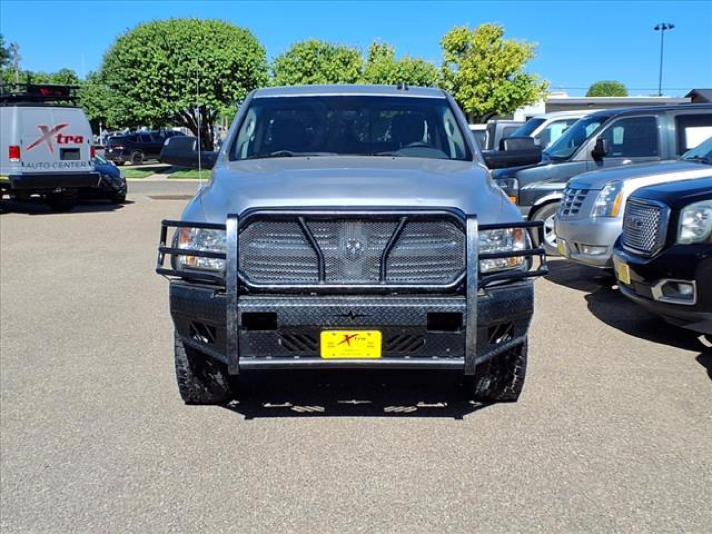 2013 Bright Silver Metallic Clear Coat RAM 2500 Lone Star (3C6TR5DT9DG) with an 5.7L HEMI 5.7L V8 383hp 400ft. lbs. Sequential Multiport Fuel Injection engine, 6-Speed Shiftable Automatic transmission, located at 1401 N. Hobart, Pampa, TX, 79065, (806) 665-9872, 35.549953, -100.975098 - Photo#1