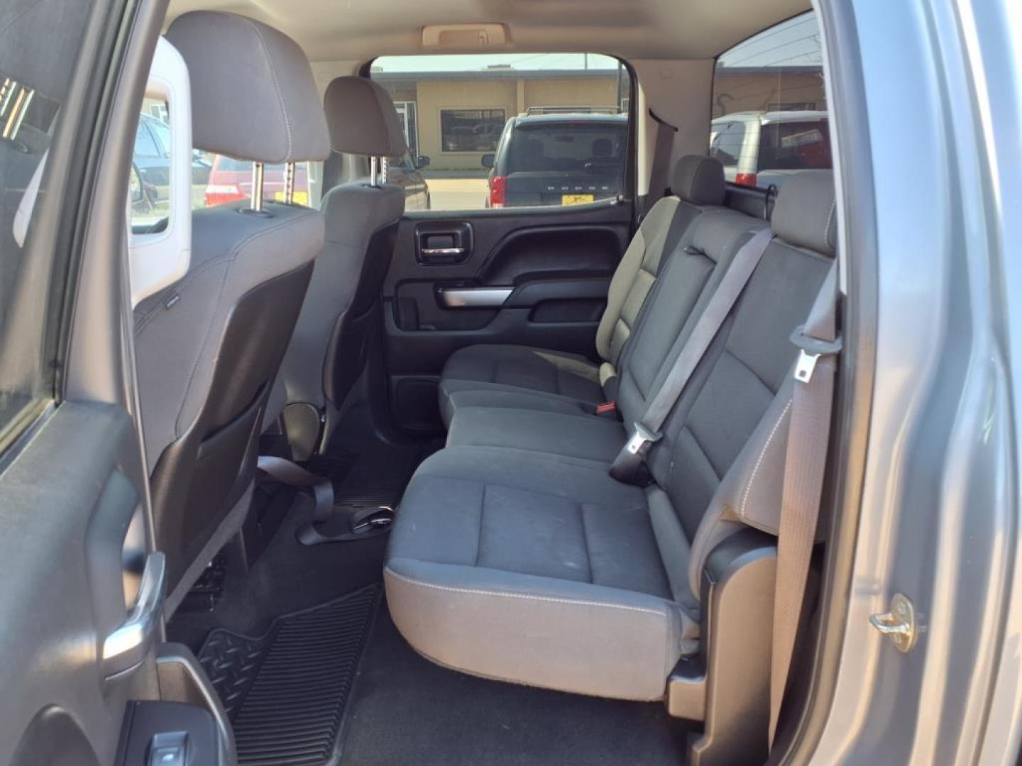 2015 Lt. Blue Chevrolet Silverado 1500 LT (3GCUKREC5FG) with an 5.3L EcoTec3 5.3L V8 355hp 383ft. lbs. Direct Injection engine, 6-Speed Shiftable Automatic w/Overdrive transmission, located at 1401 N. Hobart, Pampa, TX, 79065, (806) 665-9872, 35.549953, -100.975098 - Photo#12