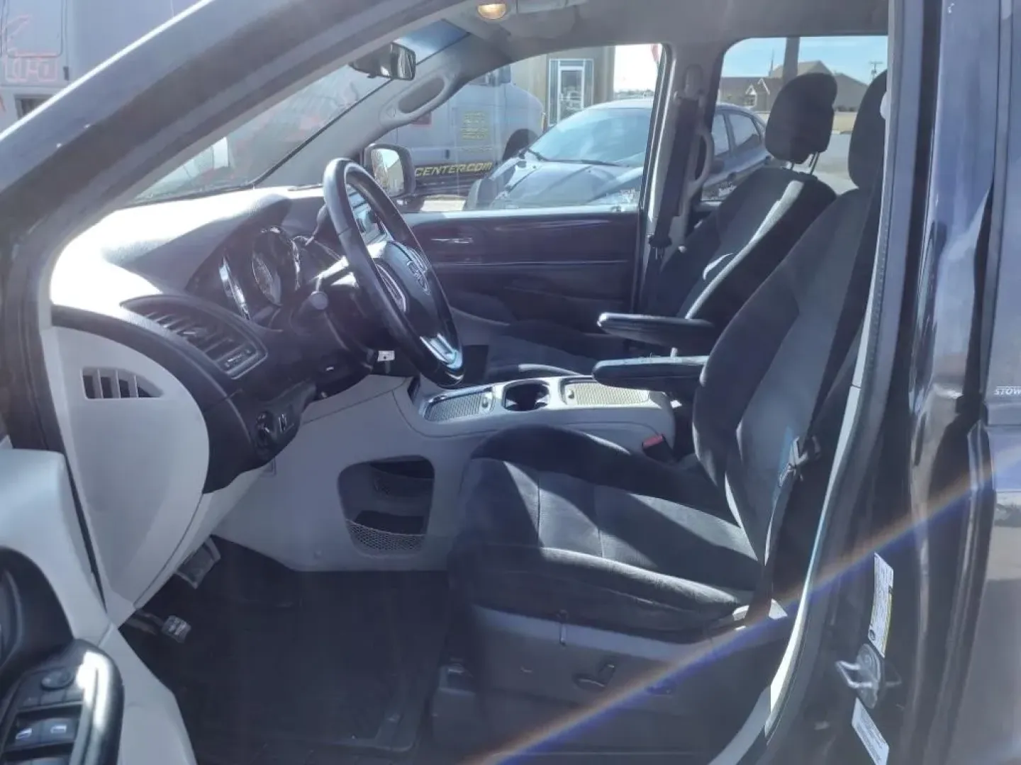 2014 Brilliant Black Crystal Pearl Coat Pxr Dodge Grand Caravan SXT (2C4RDGCGXER) with an Other engine, Automatic transmission, located at 1401 N. Hobart, Pampa, TX, 79065, (806) 665-9872, 35.549953, -100.975098 - Are you a growing family in need of a reliable vehicle that can handle all the daily adventures and weekend outings? Look no further than this stunning 2014 Dodge Grand Caravan SXT, perfect for those who value space, comfort, and functionality. With room for up to seven passengers, this versatile sp - Photo#9