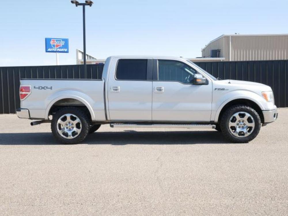 2010 Ingot Silver Ford F-150 Lariat (1FTFW1EV1AF) with an 5.4 8 Cylinder Sequential Multiport Fuel Injection engine, Automatic transmission, located at 1401 N. Hobart, Pampa, TX, 79065, (806) 665-9872, 35.549641, -100.971878 - Photo #2
