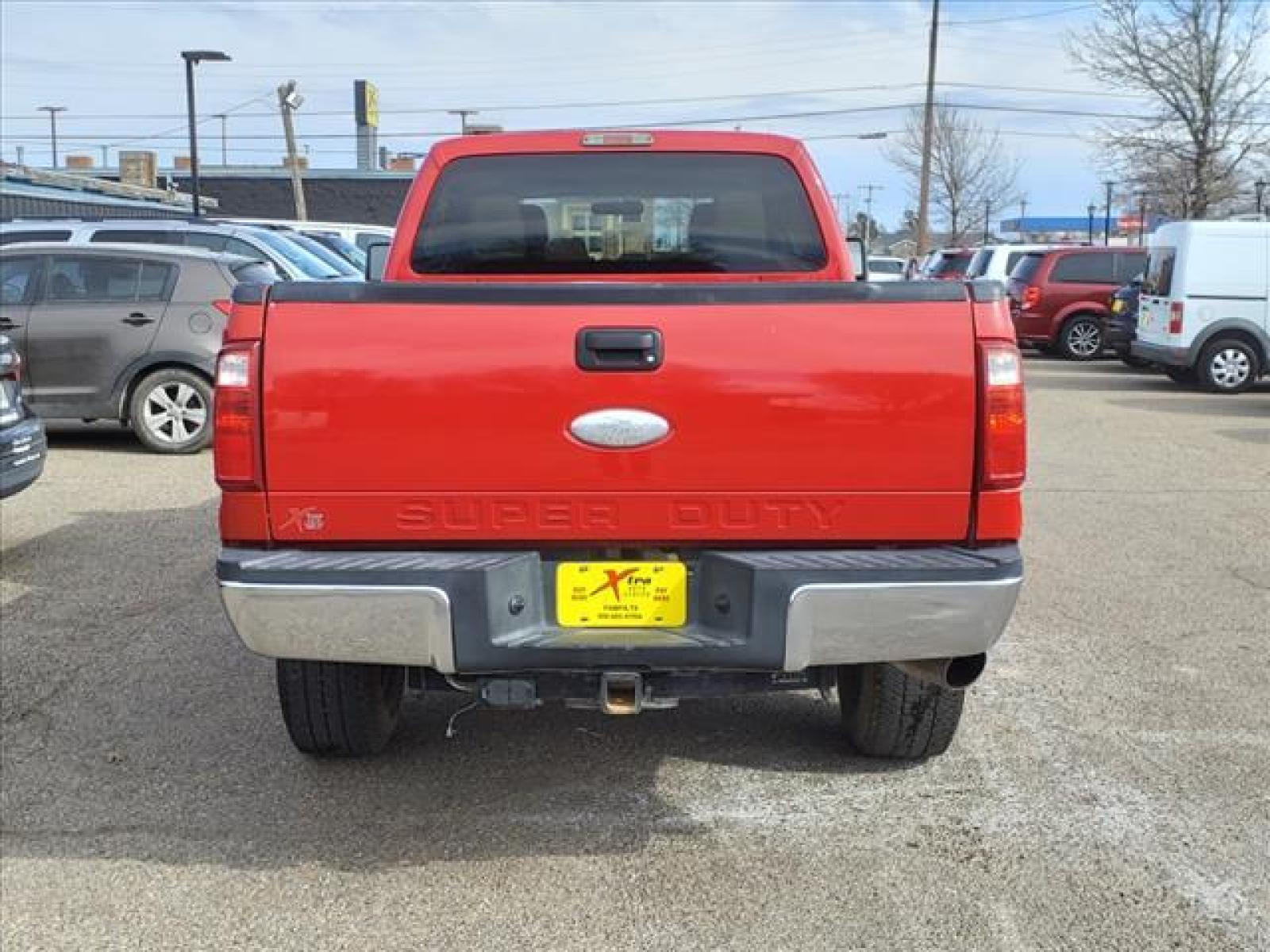 2012 Vermillion Red Ford F-350 Super Duty XLT (1FT8W3BT2CE) with an 6.7L Power Stroke 6.7L Biodies Common Rail Direct Injection engine, 6-Speed Shiftable Automatic transmission, located at 1401 N. Hobart, Pampa, TX, 79065, (806) 665-9872, 35.549641, -100.971878 - Photo #3