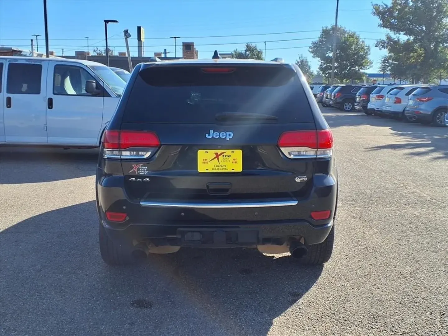 2014 Brilliant Black Crystal Pearl Coat Jeep Grand Cherokee Overland 4WD (1C4RJFCT2EC) with an Other engine, Automatic transmission, located at 1401 N. Hobart, Pampa, TX, 79065, (806) 665-9872, 35.549953, -100.975098 - **Discover Adventure with the 2014 Jeep Grand Cherokee Overland 4WD at Xtra Auto Center!**<br /> <br /> Are you ready to elevate your driving experience and embrace the thrill of the open road? The 2014 Jeep Grand Cherokee Overland 4WD is the perfect SUV for weekend adventures, family road trips, or - Photo#3