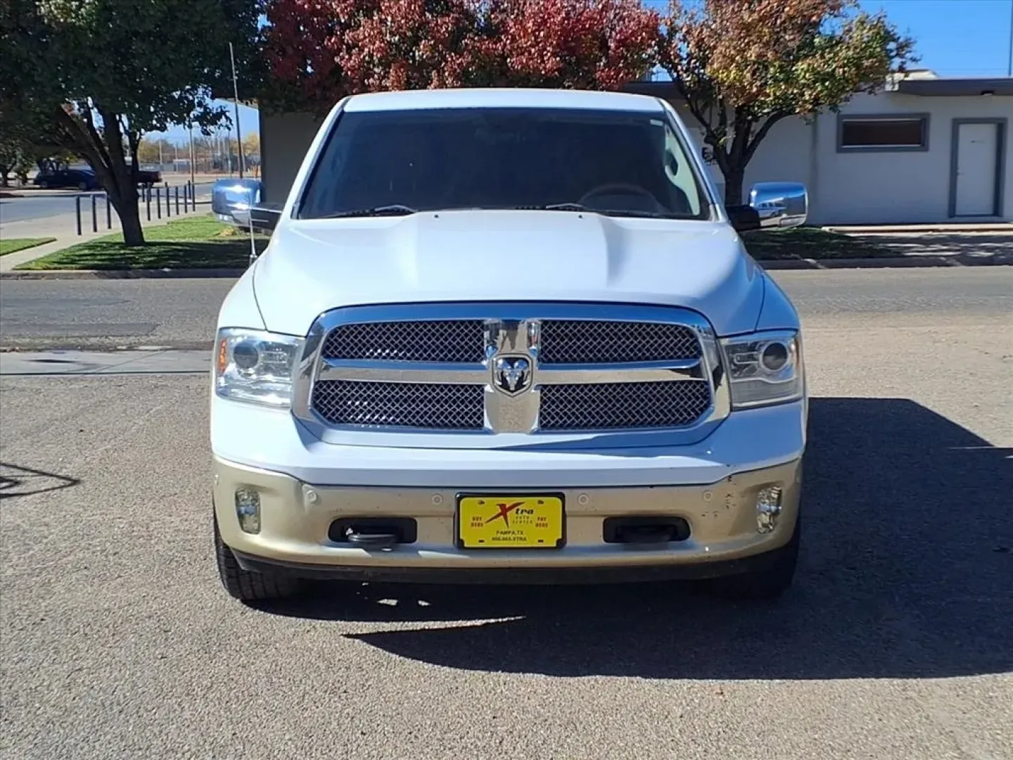 2015 Bright White Clear Coat/White Gold Clear Coat Ram 1500 Longhorn Crew Cab SWB 4WD (1C6RR7PM3FS) with an Other engine, located at 1401 N. Hobart, Pampa, TX, 79065, (806) 665-9872, 35.549953, -100.975098 - Unleash your adventurous spirit with the 2015 Ram 1500 Longhorn Crew Cab SWB 4WD, a perfect companion for weekend getaways or your daily commute in and around Pampa, TX. Whether you need a reliable truck for hauling cargo or a spacious vehicle for family outings, this versatile pickup is designed to - Photo#1