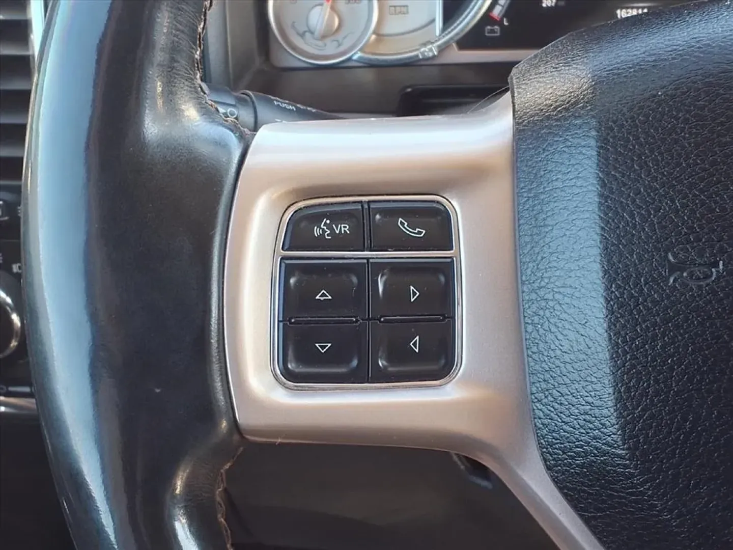 2015 Bright White Clear Coat/White Gold Clear Coat Ram 1500 Longhorn Crew Cab SWB 4WD (1C6RR7PM3FS) with an Other engine, located at 1401 N. Hobart, Pampa, TX, 79065, (806) 665-9872, 35.549953, -100.975098 - Unleash your adventurous spirit with the 2015 Ram 1500 Longhorn Crew Cab SWB 4WD, a perfect companion for weekend getaways or your daily commute in and around Pampa, TX. Whether you need a reliable truck for hauling cargo or a spacious vehicle for family outings, this versatile pickup is designed to - Photo#7