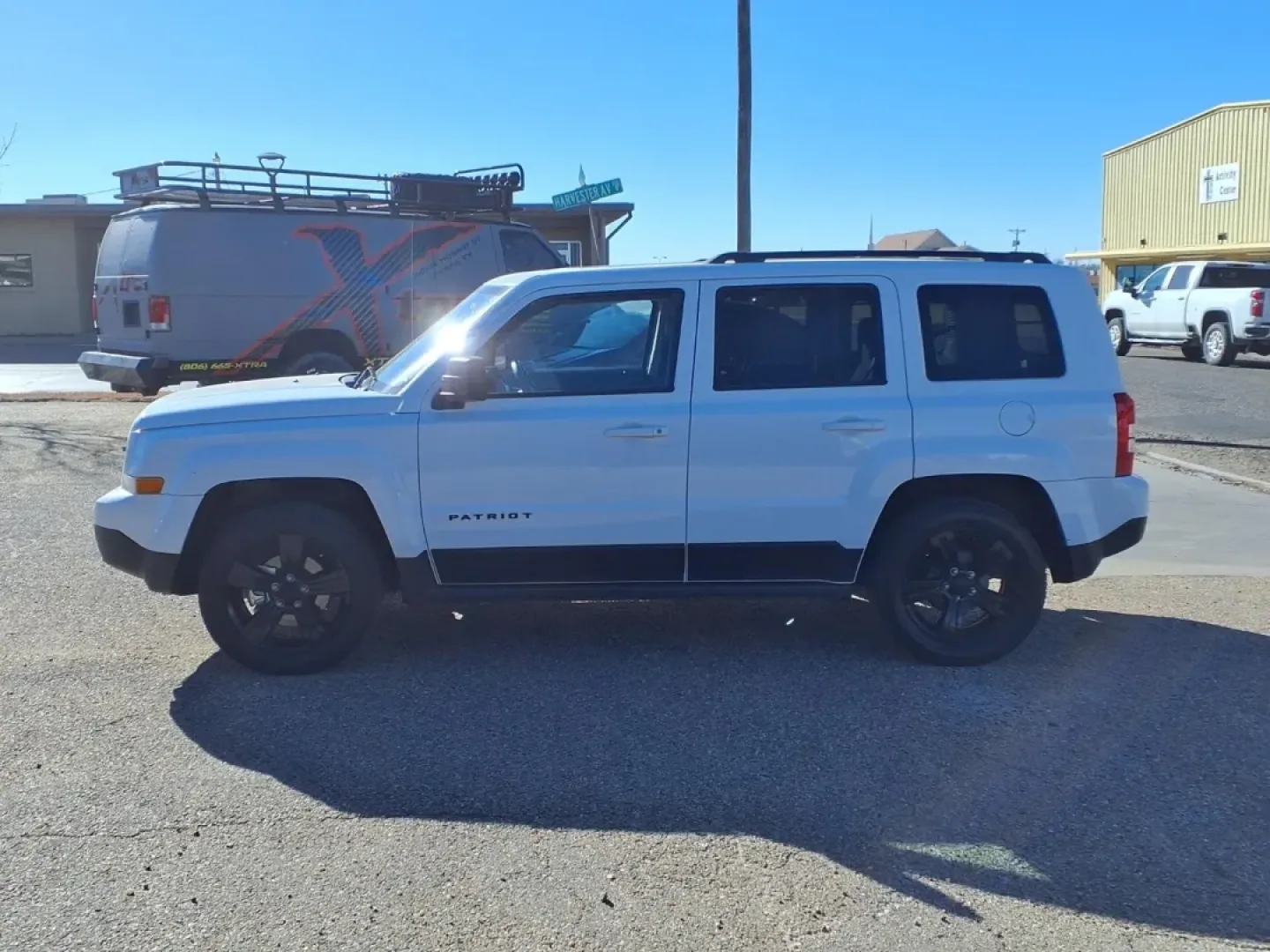 2015 Bright White Clear Coat Jeep Patriot SPORT (1C4NJPBA2FD) with an 2.0L engine, CVT transmission, located at 1401 N. Hobart, Pampa, TX, 79065, (806) 665-9872, 35.549953, -100.975098 - **Discover Adventure with the 2015 Jeep Patriot Sport SUV-Perfect for Your Next Journey!**<br /> <br /> If you're on the lookout for a versatile vehicle that seamlessly balances daily commutes and weekend escapades, the 2015 Jeep Patriot Sport is your ideal partner. With its rugged design and spacio - Photo#4