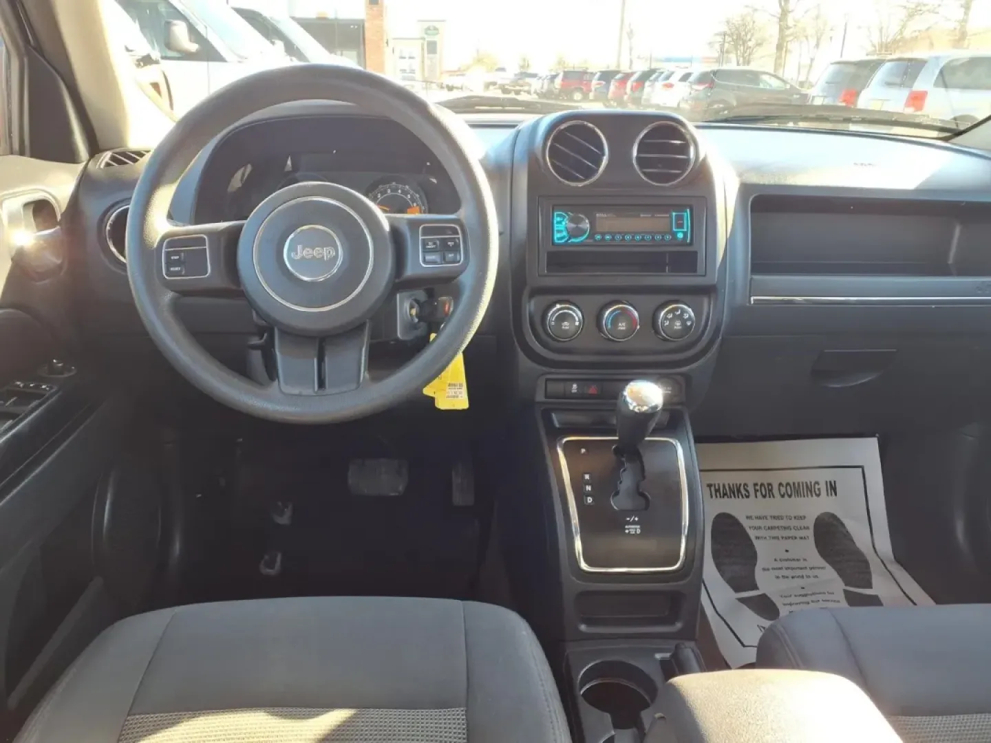 2015 Bright White Clear Coat Jeep Patriot SPORT (1C4NJPBA2FD) with an 2.0L engine, CVT transmission, located at 1401 N. Hobart, Pampa, TX, 79065, (806) 665-9872, 35.549953, -100.975098 - **Discover Adventure with the 2015 Jeep Patriot Sport SUV-Perfect for Your Next Journey!**<br /> <br /> If you're on the lookout for a versatile vehicle that seamlessly balances daily commutes and weekend escapades, the 2015 Jeep Patriot Sport is your ideal partner. With its rugged design and spacio - Photo#9