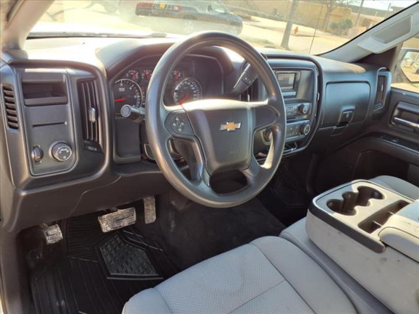 2015 Silver Ice Metallic Gan Chevrolet Silverado 1500 LS (1GCNCPEH8FZ) with an 4.3L EcoTec3 4.3L Flex Fuel V6 285hp 305ft. lbs. Direct Injection engine, 6-Speed Automatic w/Overdrive transmission, located at 1401 N. Hobart, Pampa, TX, 79065, (806) 665-9872, 35.549953, -100.975098 - Photo#10