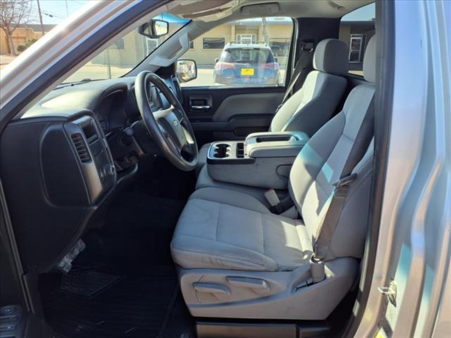2015 Silver Ice Metallic Gan Chevrolet Silverado 1500 LS (1GCNCPEH8FZ) with an 4.3L EcoTec3 4.3L Flex Fuel V6 285hp 305ft. lbs. Direct Injection engine, 6-Speed Automatic w/Overdrive transmission, located at 1401 N. Hobart, Pampa, TX, 79065, (806) 665-9872, 35.549953, -100.975098 - Photo#11
