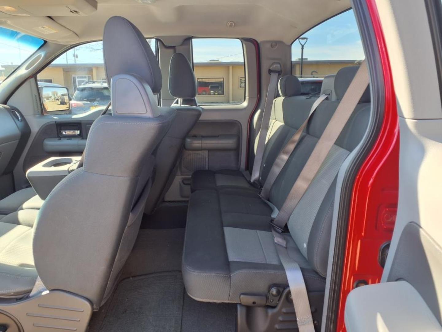 2007 Bright Red Clearcoat E4 Ford F-150 XLT (1FTRX14W37F) with an 4.6L 4.6L V8 248hp 294ft. lbs. Sequential Multiport Fuel Injection engine, 4-Speed Automatic transmission, located at 1401 N. Hobart, Pampa, TX, 79065, (806) 665-9872, 35.549953, -100.975098 - Photo#12