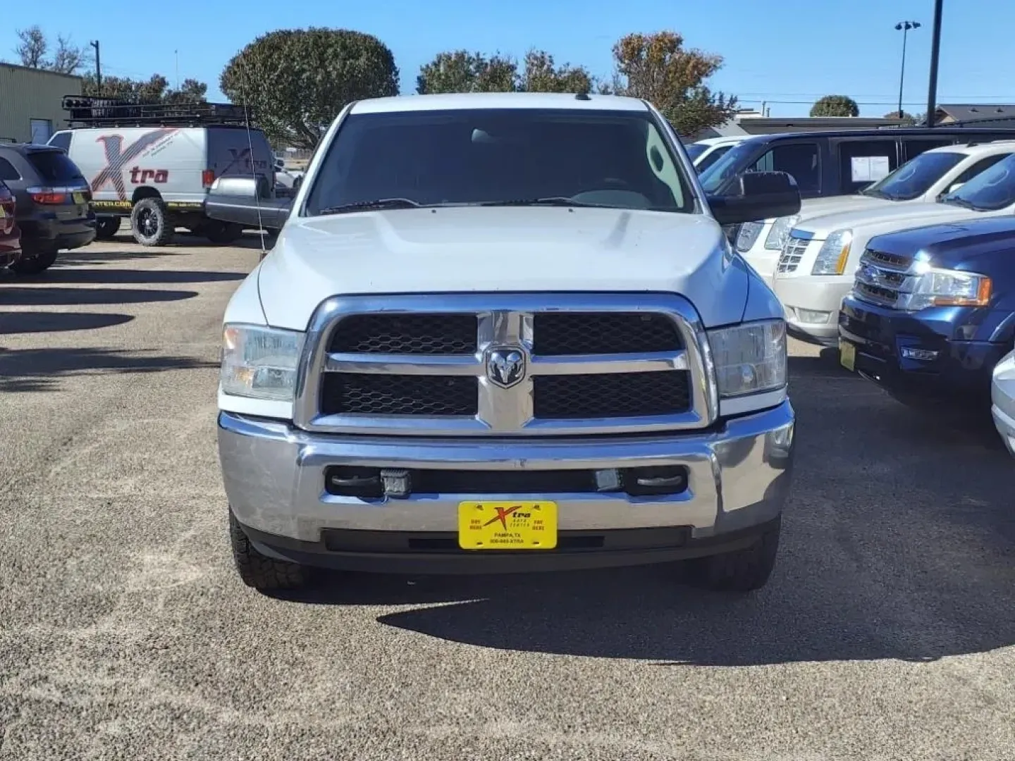 2014 Bright White Clear Coat Pw7 Ram 2500 ST Crew Cab LWB 2WD (3C6UR4HL5EG) with an Other engine, Automatic transmission, located at 1401 N. Hobart, Pampa, TX, 79065, (806) 665-9872, 35.549953, -100.975098 - **Explore the Open Road with This 2014 Ram 2500 Crew Cab Pickup at Xtra Auto Center**<br /> <br /> Are you ready to elevate your adventures and tackle tough jobs with confidence? The 2014 Ram 2500 Crew Cab Pickup is the ultimate companion for those who thrive on exploring the great outdoors or need - Photo#1
