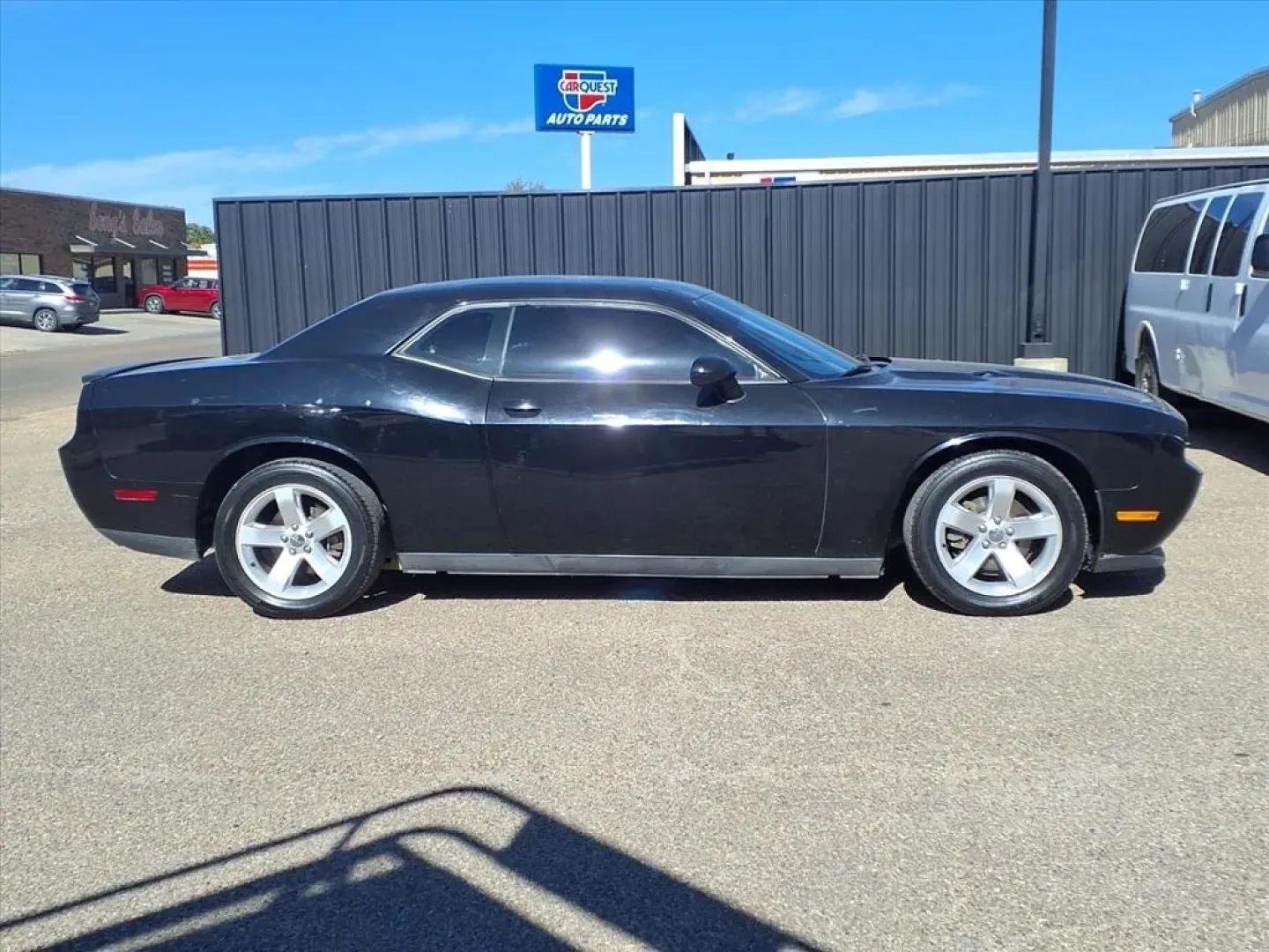 2014 Black Clear Coat Dodge Challenger SXT (2C3CDYAG8EH) with an Other engine, located at 1401 N. Hobart, Pampa, TX, 79065, (806) 665-9872, 35.549953, -100.975098 - **Unleash Your Inner Muscle with the 2014 Dodge Challenger SXT - Perfect for Adventure Lovers in Pampa, TX!**<br /> <br /> Are you ready to elevate your driving experience? The 2014 Dodge Challenger SXT is not just a car; it's a lifestyle choice for those who crave adventure, style, and a powerful r - Photo#2