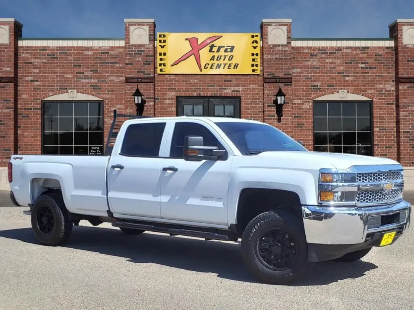 2019 Summit White Chevrolet Silverado 2500HD Work Truck Crew Cab Long Box 4WD (1GC1KREGXKF) with an Other engine, located at 1401 N. Hobart, Pampa, TX, 79065, (806) 665-9872, 35.549953, -100.975098 - **Unleash Your Adventures with the 2019 Chevrolet Silverado 2500HD Work Truck A Reliable Companion for Every Journey!**<br /> <br /> If you're searching for a robust vehicle that effortlessly combines power with versatility, look no further than the 2019 Chevrolet Silverado 2500HD Work Truck. Wheth - Photo#0