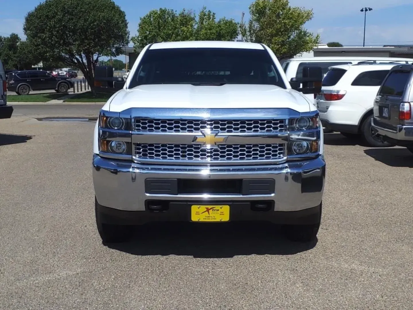 2019 Summit White Chevrolet Silverado 2500HD Work Truck Crew Cab Long Box 4WD (1GC1KREGXKF) with an Other engine, located at 1401 N. Hobart, Pampa, TX, 79065, (806) 665-9872, 35.549953, -100.975098 - **Unleash Your Adventures with the 2019 Chevrolet Silverado 2500HD Work Truck A Reliable Companion for Every Journey!**<br /> <br /> If you're searching for a robust vehicle that effortlessly combines power with versatility, look no further than the 2019 Chevrolet Silverado 2500HD Work Truck. Wheth - Photo#1