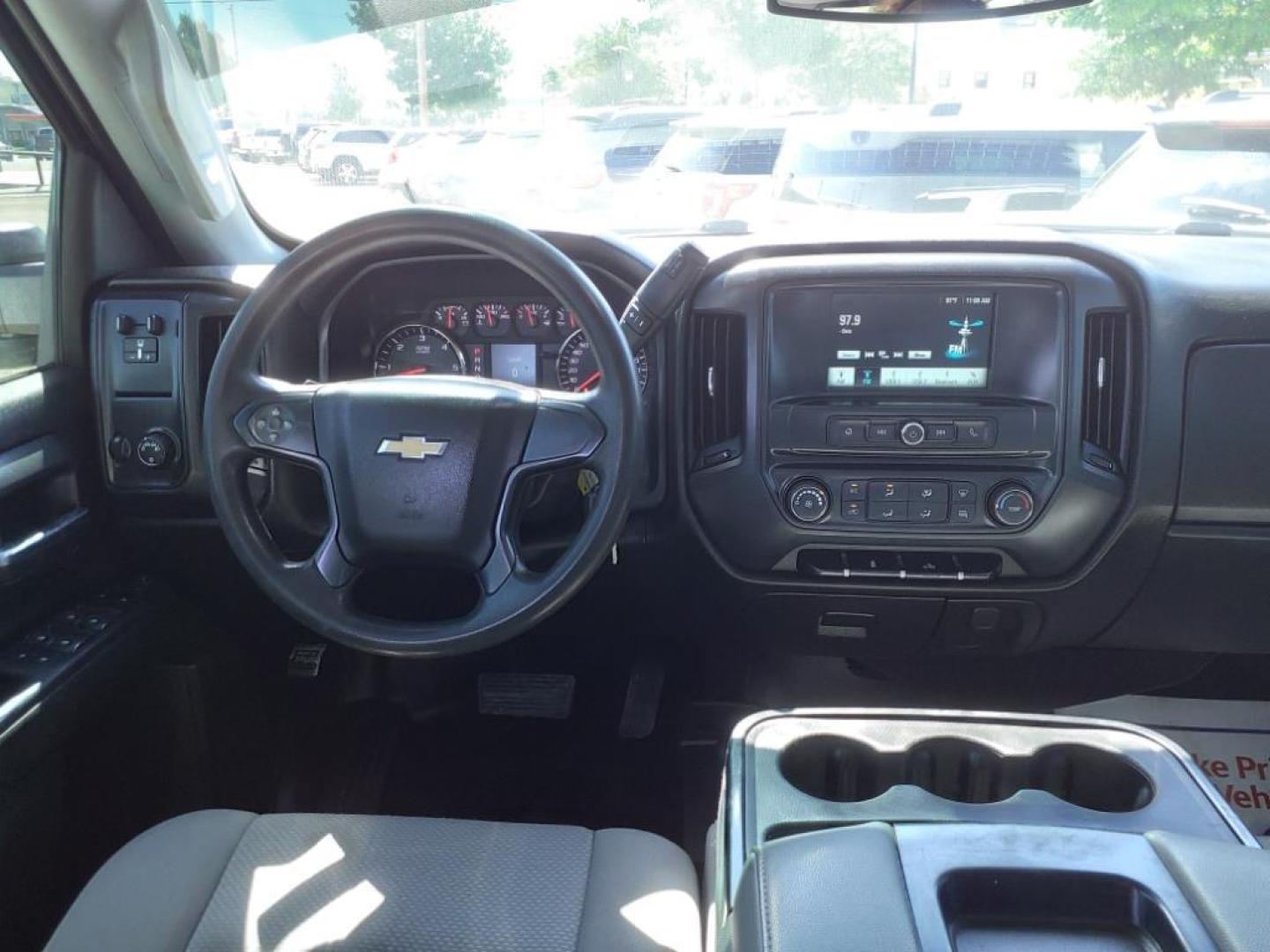 2019 Summit White Chevrolet Silverado 2500HD Work Truck (1GC1KREGXKF) with an 6.0L Vortec 6.0L Flex Fuel V8 360hp 380ft. lbs. Sequential Electronic Fuel Injection engine, 6-Speed Shiftable Automatic transmission, located at 1401 N. Hobart, Pampa, TX, 79065, (806) 665-9872, 35.549953, -100.975098 - Photo#12