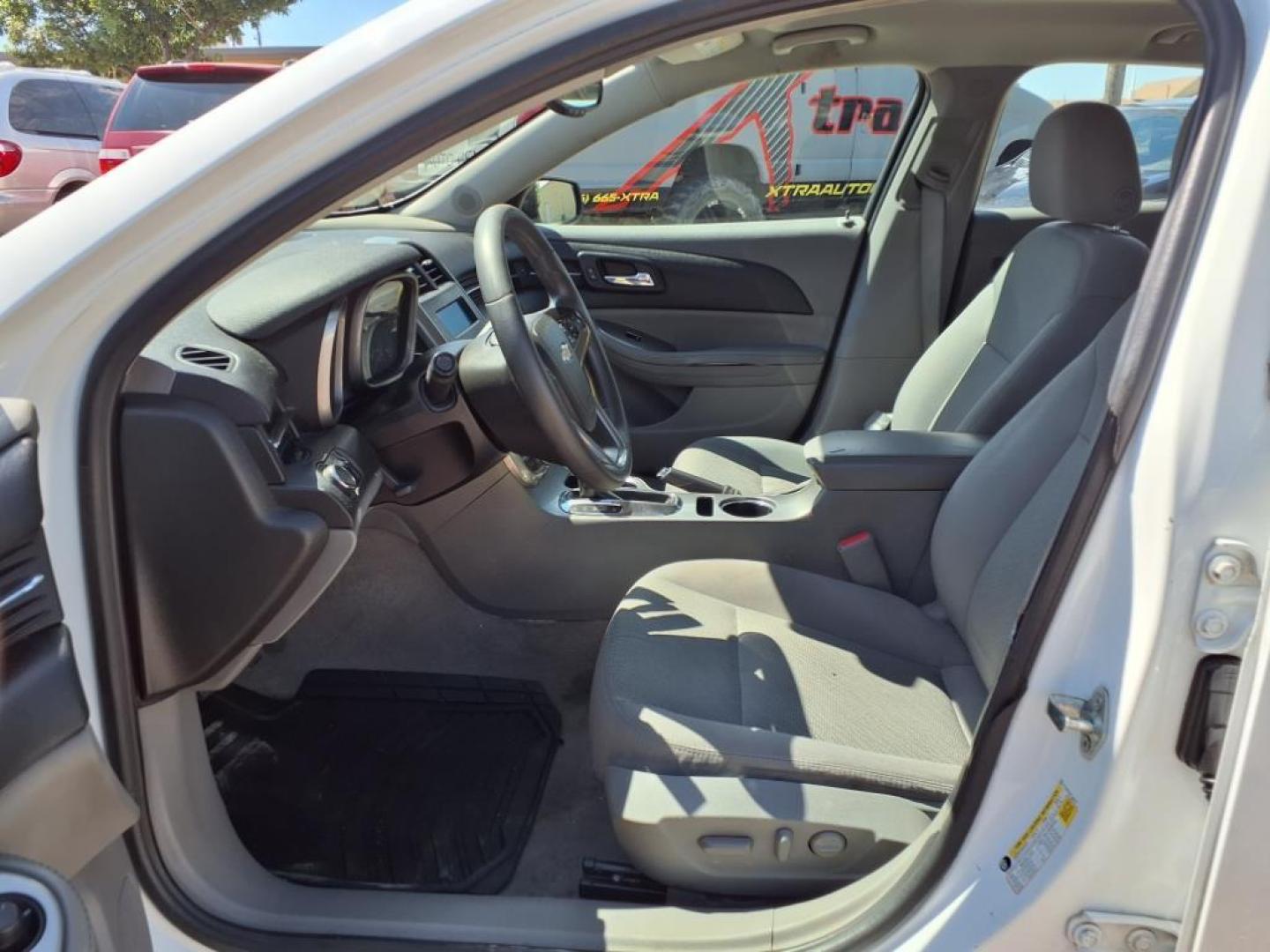 2015 Summit White Chevrolet Malibu LS Fleet (1G11A5SL6FF) with an 2.5L Ecotec 2.5L I4 196hp 191ft. lbs. Direct Injection engine, 6-Speed Shiftable Automatic w/Overdrive transmission, located at 1401 N. Hobart, Pampa, TX, 79065, (806) 665-9872, 35.549953, -100.975098 - Photo#9