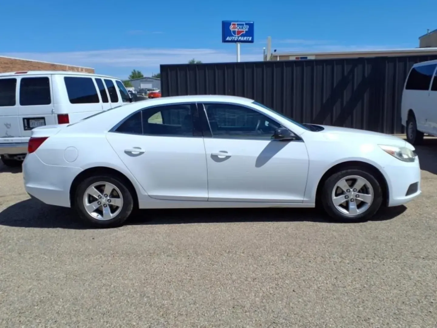 2015 Summit White Chevrolet Malibu LS Fleet (1G11A5SL6FF) with an Other engine, Automatic transmission, located at 1401 N. Hobart, Pampa, TX, 79065, (806) 665-9872, 35.549953, -100.975098 - **Elevate Your Daily Drive with the 2015 Chevrolet Malibu LS Fleet from Xtra Auto Center**<br /> <br /> Are you searching for the perfect vehicle to enhance your daily commute while ensuring comfort and style? Look no further than the 2015 Chevrolet Malibu LS Fleet, available now at Xtra Auto Center - Photo#2