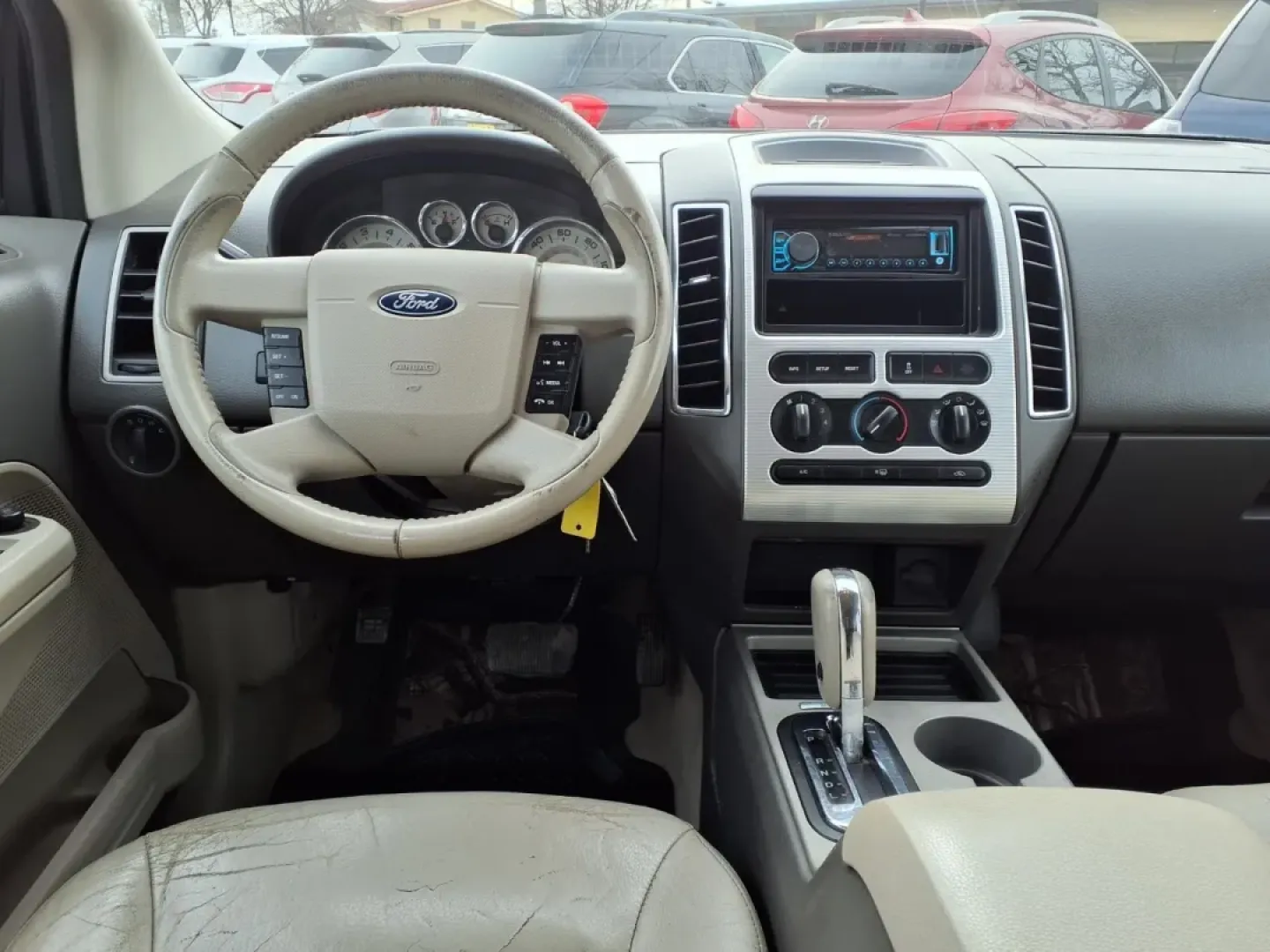 2008 Dark Ink Blue Clearcoat Metallic Di Ford Edge SEL (2FMDK38C58B) with an 3.5L engine, Automatic transmission, located at 1401 N. Hobart, Pampa, TX, 79065, (806) 665-9872, 35.549953, -100.975098 - Need a practical SUV for Texas-size errands, long commutes, and spontaneous weekend getaways without stretching your budget? This 2008 Ford Edge SEL is built for real life in Pampa-roomy enough for grocery runs and school drop-offs, comfortable for the drive down US-60, and smooth for daily commutin - Photo#9