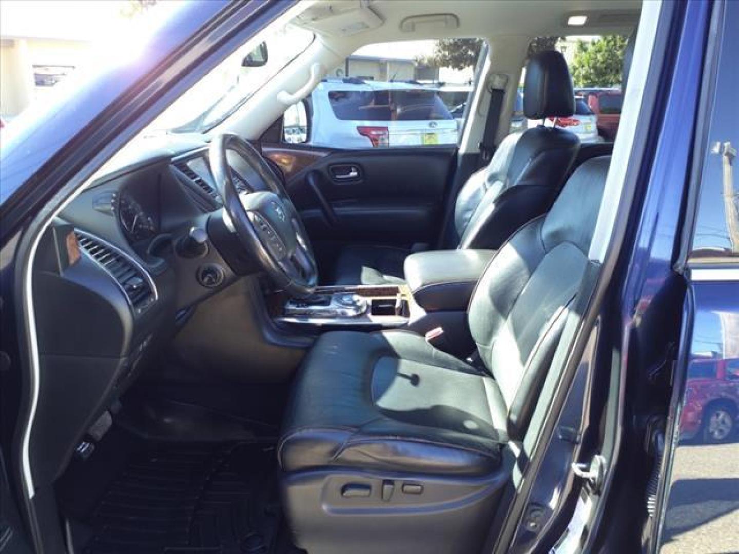 2019 Hermosa Blue Pearl Bw5 Nissan Armada SL (JN8AY2ND6K9) with an 5.6L 5.6L V8 390hp 394ft. lbs. Direct Injection engine, 7-Speed Shiftable Automatic transmission, located at 1401 N. Hobart, Pampa, TX, 79065, (806) 665-9872, 35.549953, -100.975098 - Photo#14