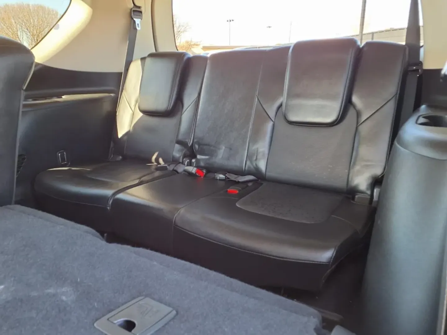 2019 Hermosa Blue Pearl Bw5 Nissan Armada SV (JN8AY2ND6K9) with an 5.6L engine, Automatic transmission, located at 1401 N. Hobart, Pampa, TX, 79065, (806) 665-9872, 35.549953, -100.975098 - Need a road-trip-ready SUV that can handle Texas highways, school drop-offs, and weekend getaways without feeling cramped? This 2019 Nissan Armada SV is built for real life-big family space, strong V8 power, and the confidence of a full-size SUV that's just as comfortable cruising through Pampa as i - Photo#14