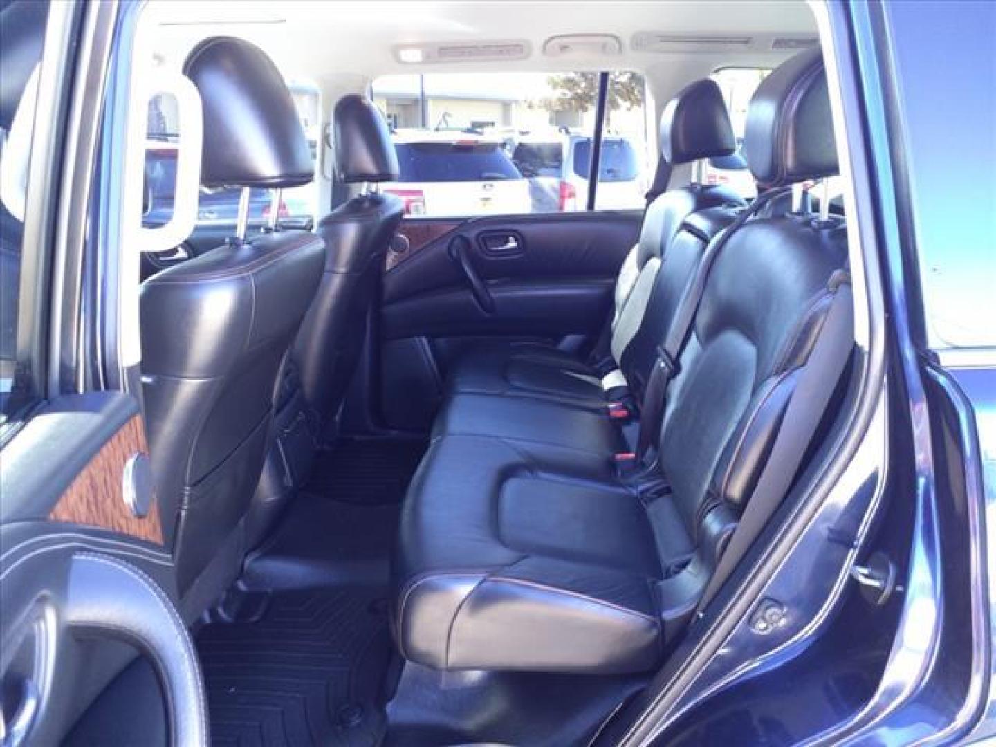 2019 Hermosa Blue Pearl Bw5 Nissan Armada SL (JN8AY2ND6K9) with an 5.6L 5.6L V8 390hp 394ft. lbs. Direct Injection engine, 7-Speed Shiftable Automatic transmission, located at 1401 N. Hobart, Pampa, TX, 79065, (806) 665-9872, 35.549953, -100.975098 - Photo#15