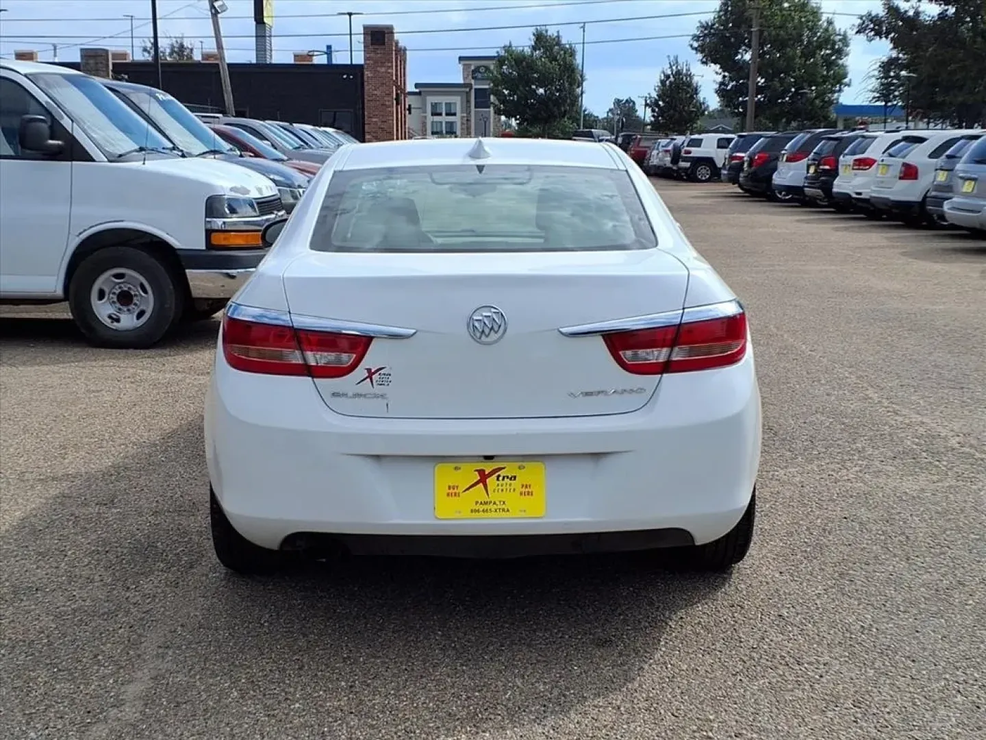 2016 Summit White Buick Verano Base (1G4PP5SK7G4) with an Other engine, Automatic transmission, located at 1401 N. Hobart, Pampa, TX, 79065, (806) 665-9872, 35.549953, -100.975098 - **Experience Comfort and Style with the 2016 Buick Verano at Xtra Auto Center!**<br /> <br /> Are you looking for a stylish and reliable sedan that meets your daily commuting needs while offering comfort for weekend adventures? The 2016 Buick Verano is the perfect choice, combining elegance with pra - Photo#3