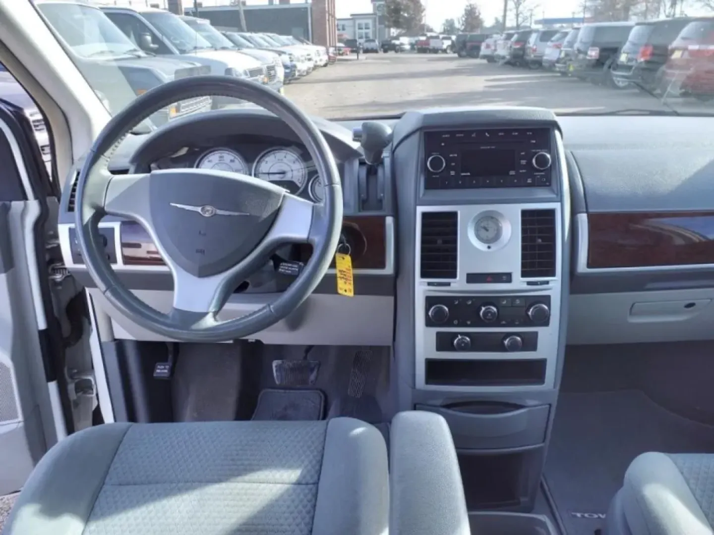 2010 Stone White Clear Coat Pw1 Chrysler Town and Country Touring (2A4RR5D1XAR) with an Other engine, Automatic transmission, located at 1401 N. Hobart, Pampa, TX, 79065, (806) 665-9872, 35.549953, -100.975098 - Are you ready to elevate your family adventures with a spacious and dependable vehicle? The 2010 Chrysler Town and Country Touring van is here to meet your needs, whether it's for school runs, weekend getaways, or family road trips. With its generous passenger capacity and thoughtful features, thi - Photo#9