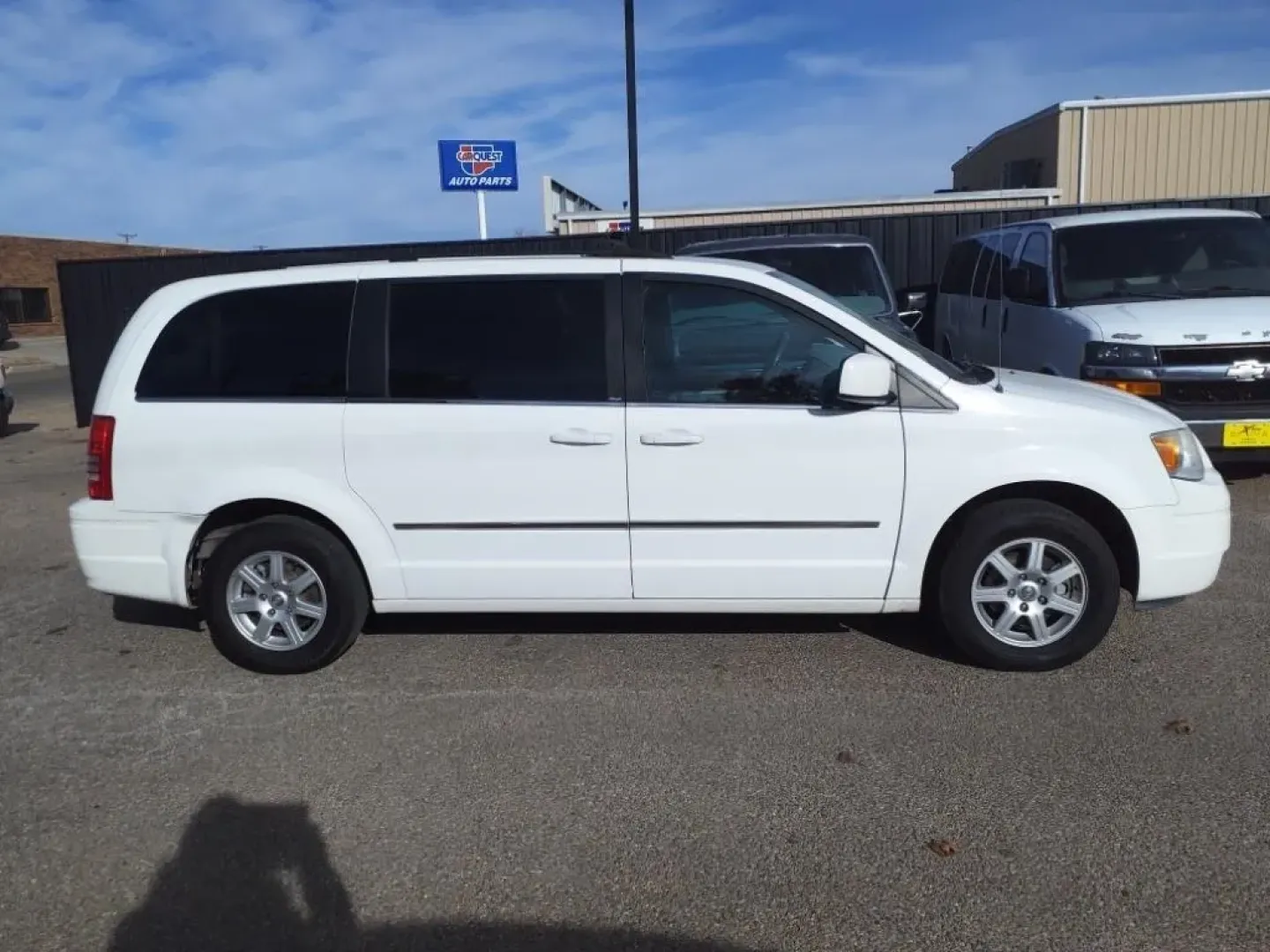 2010 Stone White Clear Coat Pw1 Chrysler Town and Country Touring (2A4RR5D1XAR) with an Other engine, Automatic transmission, located at 1401 N. Hobart, Pampa, TX, 79065, (806) 665-9872, 35.549953, -100.975098 - Are you ready to elevate your family adventures with a spacious and dependable vehicle? The 2010 Chrysler Town and Country Touring van is here to meet your needs, whether it's for school runs, weekend getaways, or family road trips. With its generous passenger capacity and thoughtful features, thi - Photo#2