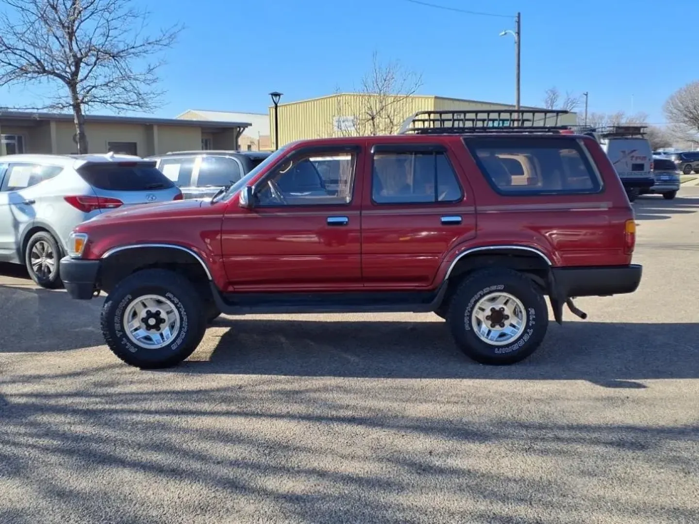 1995 Cardinal Red 000 Toyota 4Runner SR5 V6 4WD (JT3VN39W4S8) with an Other engine, Automatic transmission, located at 1401 N. Hobart, Pampa, TX, 79065, (806) 665-9872, 35.549953, -100.975098 - **Unleash Your Adventurous Spirit with the 1995 Toyota 4Runner SR5 V6 4WD at Xtra Auto Center!**<br /> <br /> Are you ready to elevate your weekend adventures? This classic 1995 Toyota 4Runner SR5 V6 4WD is the ultimate companion for outdoor enthusiasts and families on the go. Whether you're navigat - Photo#4