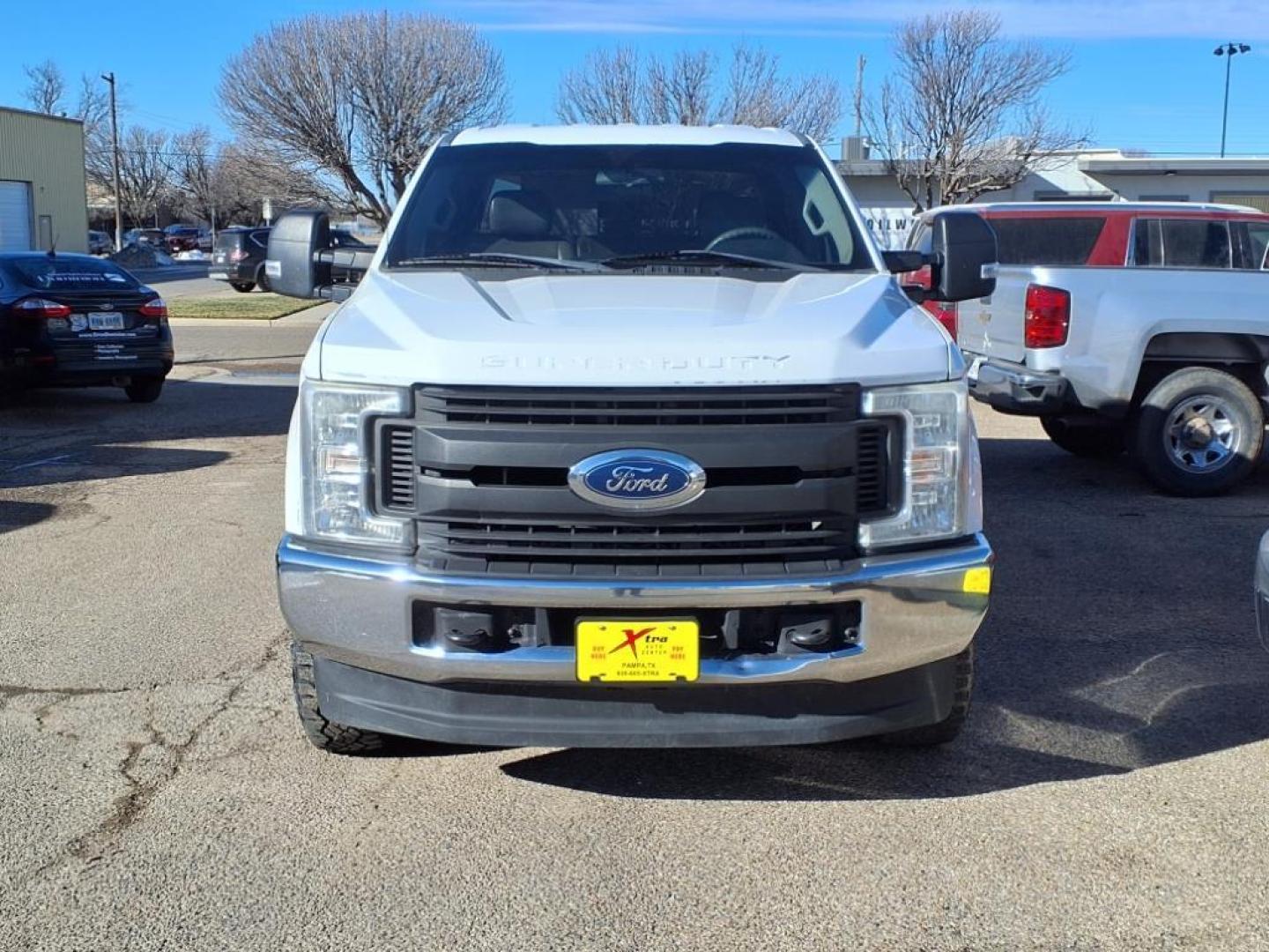 2017 Oxford White Z1 Ford F-250 Super Duty XL (1FT7W2B64HE) with an 6.2L 6.2L Flex Fuel V8 385hp 430ft. lbs. Sequential Multiport Fuel Injection engine, 6-Speed Shiftable Automatic transmission, located at 1401 N. Hobart, Pampa, TX, 79065, (806) 665-9872, 35.549953, -100.975098 - Photo#1