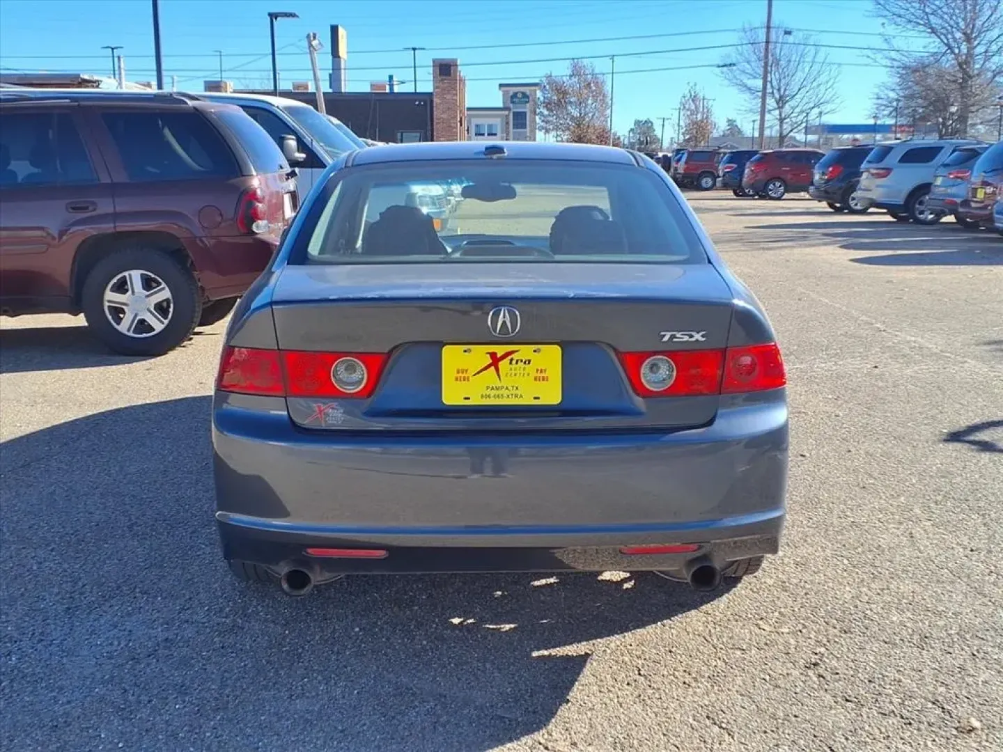 2006 Carbon Gray Pearl Nh-658p Acura TSX (JH4CL96986C) with an 2.4L engine, Automatic transmission, located at 1401 N. Hobart, Pampa, TX, 79065, (806) 665-9872, 35.549953, -100.975098 - **Discover the Perfect Blend of Comfort and Style with the 2006 Acura TSX at Xtra Auto Center!**<br /> <br /> Are you in search of a reliable and stylish vehicle that fits seamlessly into your busy lifestyle? Look no further than the stunning 2006 Acura TSX, now available at Xtra Auto Center in Pamp - Photo#3