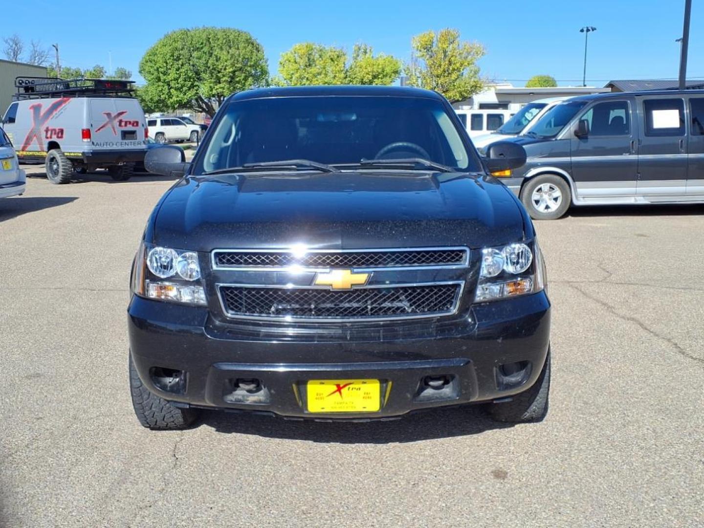 2012 Black 41u Chevrolet Tahoe Police (1GNLC2E06CR) with an 5.3L Vortec Iron Block 5.3L Flex Fuel V8 320hp 335ft. lbs. Sequential-Port F.I. engine, 6-Speed Automatic transmission, located at 1401 N. Hobart, Pampa, TX, 79065, (806) 665-9872, 35.549953, -100.975098 - Photo#1
