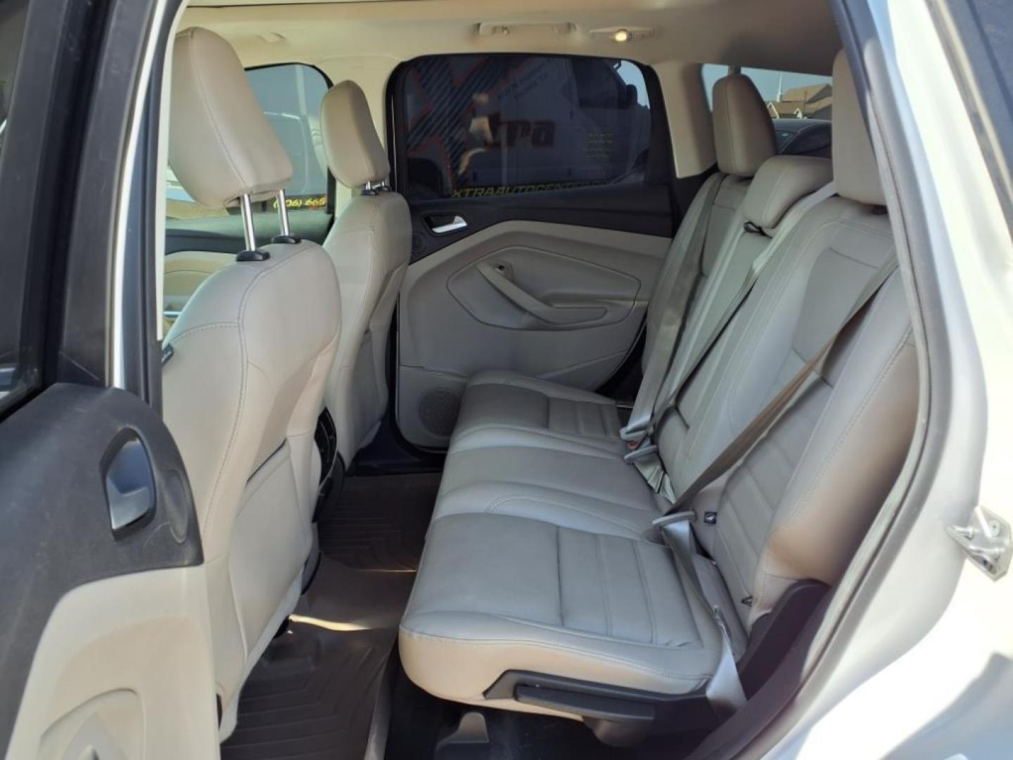 2018 White Platinum Metallic Tri-Coat Ford Escape Titanium (1FMCU9J96JU) with an 2.0L EcoBoost 2.0L Turbo I4 245hp 275ft. lbs. Direct Injection engine, 6-Speed Shiftable Automatic transmission, located at 1401 N. Hobart, Pampa, TX, 79065, (806) 665-9872, 35.549953, -100.975098 - Photo#13