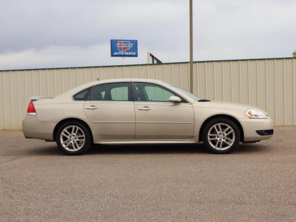 2012 Gold Mist Metallic Chevrolet Impala LTZ (2G1WC5E35C1) with an 3.6 6 Cylinder Direct Injection engine, Automatic transmission, located at 1401 N. Hobart, Pampa, TX, 79065, (806) 665-9872, 35.549641, -100.971878 - Photo #2