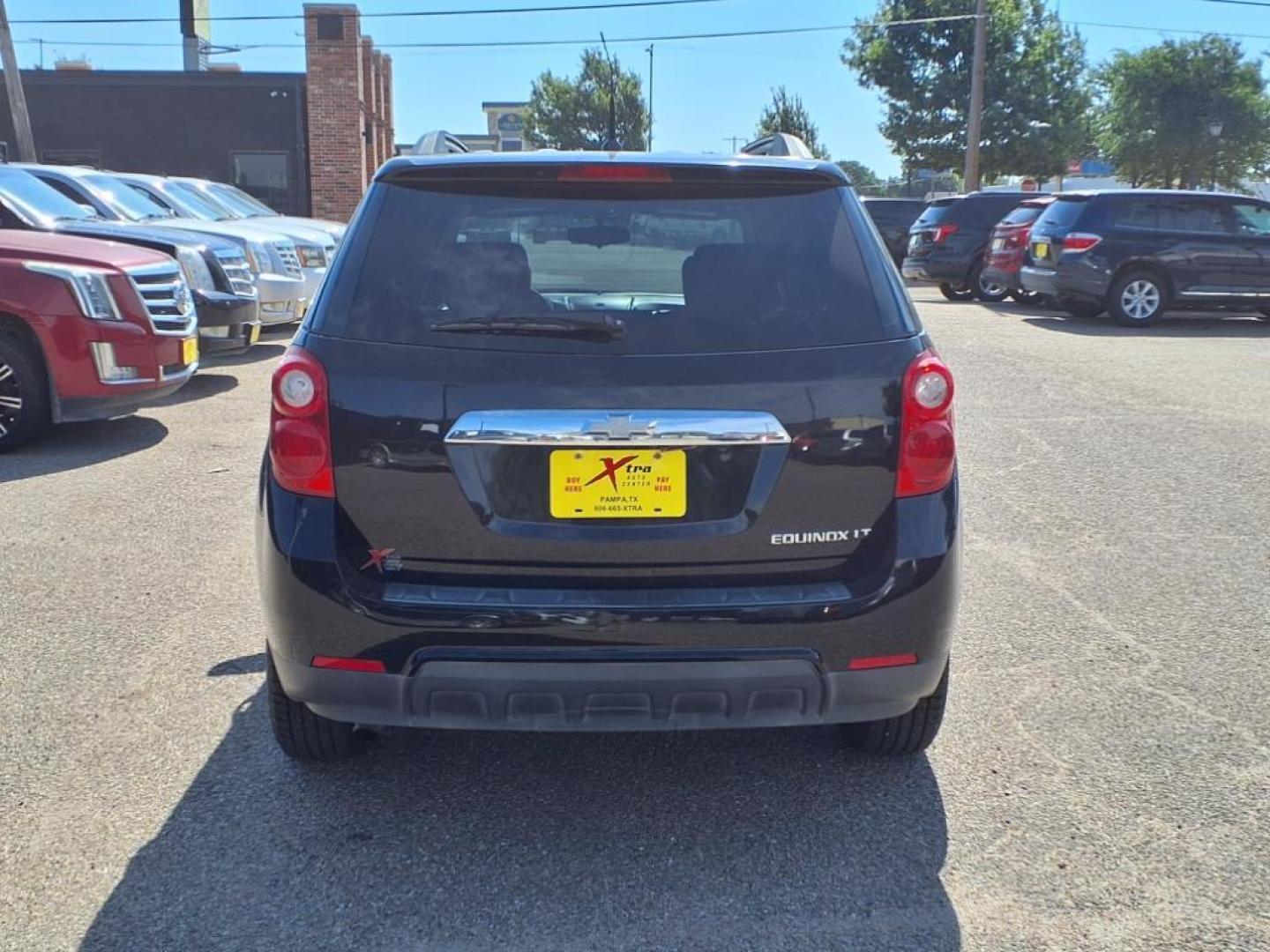 2010 Black Chevrolet Equinox LT (2CNALDEW5A6) with an 2.4L 2.4L I4 182hp 172ft. lbs. Sequential Electronic Fuel Injection engine, 6-Speed Shiftable Automatic transmission, located at 1401 N. Hobart, Pampa, TX, 79065, (806) 665-9872, 35.549953, -100.975098 - Photo#3