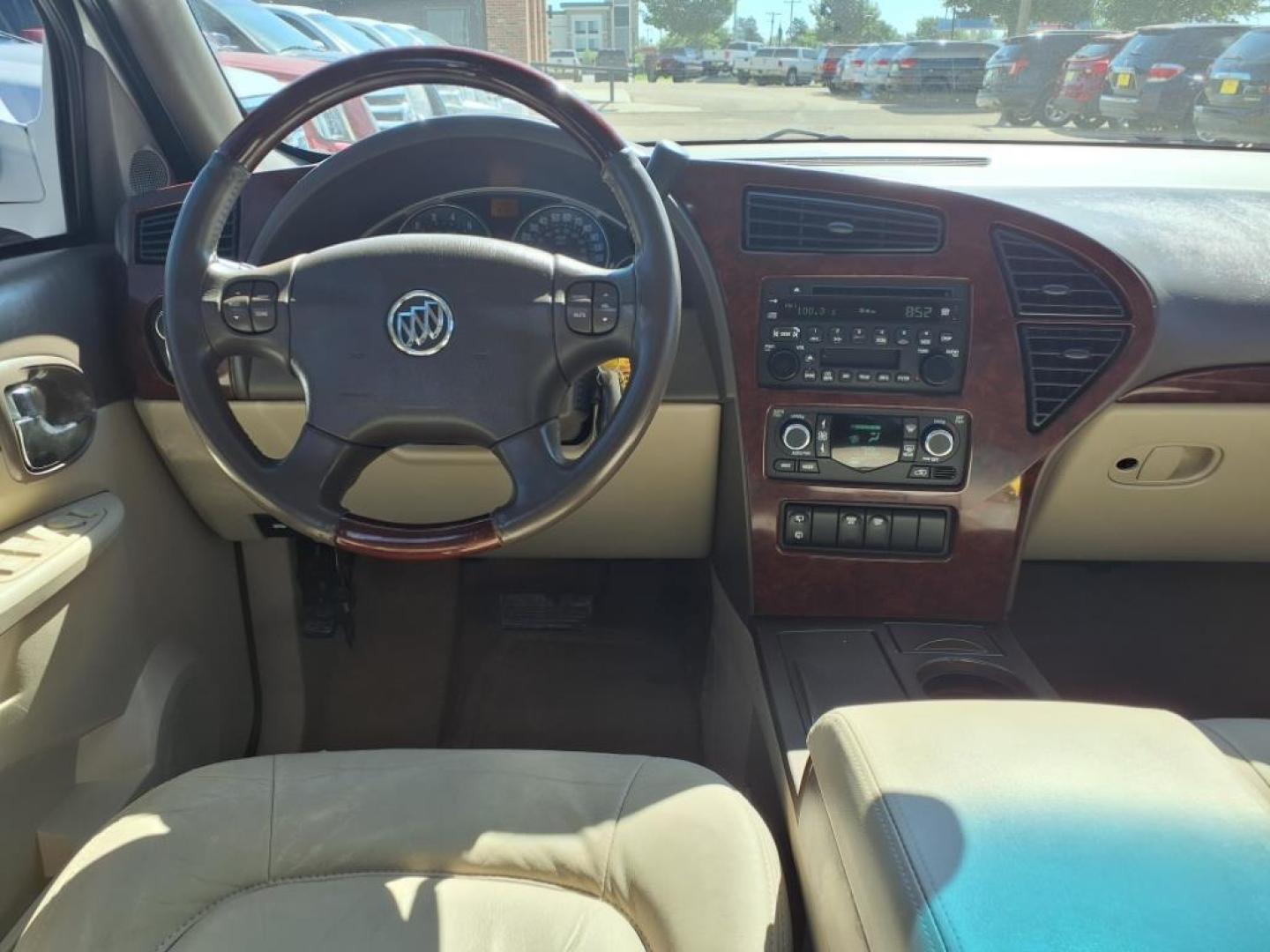2006 Frost White Buick Rendezvous CXL (3G5DA03L16S) with an 3.5L 3.5L V6 196hp 215ft. lbs. Sequential Electronic Fuel Injection engine, 4-Speed Automatic transmission, located at 1401 N. Hobart, Pampa, TX, 79065, (806) 665-9872, 35.549953, -100.975098 - Photo#9