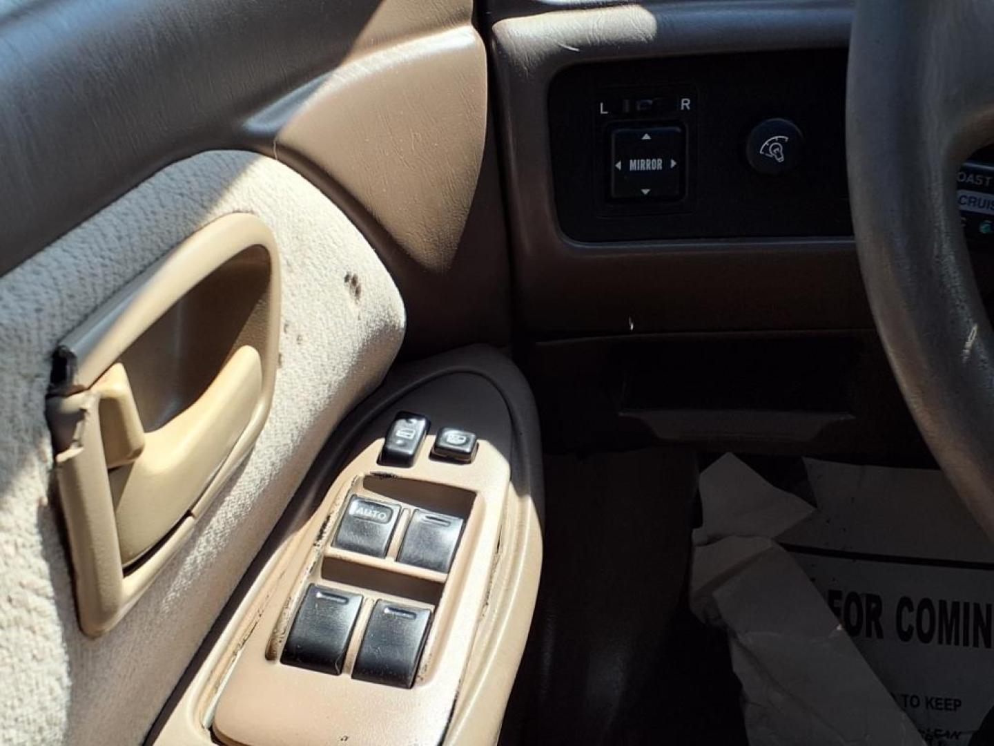 1999 Cashmere Beige Metallic Toyota Camry CE (4T1BG22KXXU) with an 2.2L 2L NA I4 double overhead cam (DOHC) 16V Fuel Injected engine, Automatic transmission, located at 1401 N. Hobart, Pampa, TX, 79065, (806) 665-9872, 35.549953, -100.975098 - Photo#8