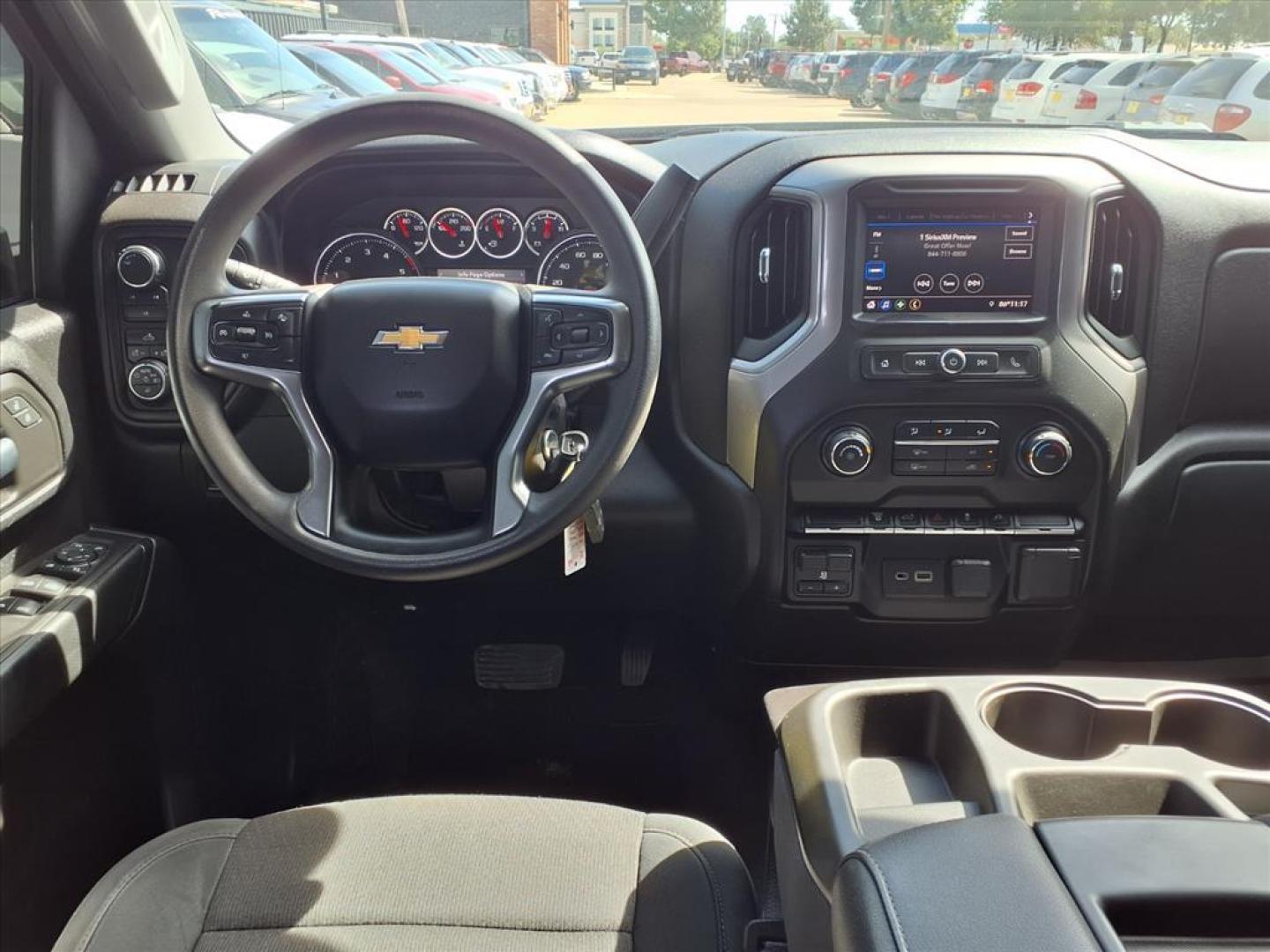 2021 Black Chevrolet Silverado 2500HD Custom (1GC4YMEY4MF) with an 6.6L Duramax 6.6L Biodiesel Turbo V8 445hp 910ft. lbs. Common Rail Direct Injection engine, Automatic transmission, located at 1401 N. Hobart, Pampa, TX, 79065, (806) 665-9872, 35.549953, -100.975098 - Photo#11