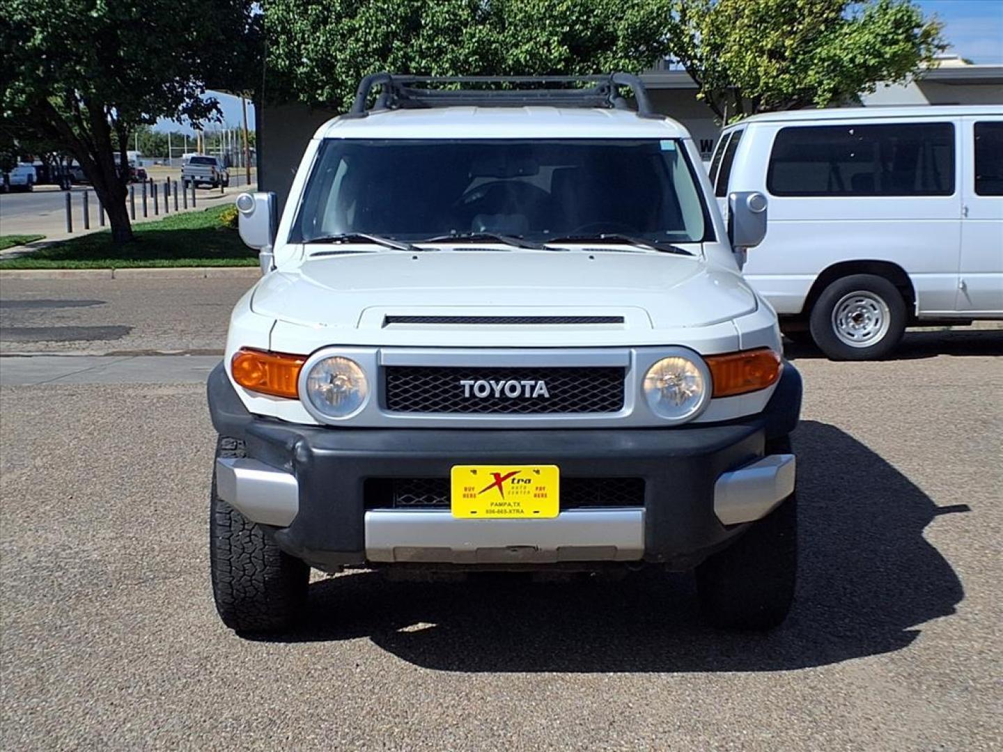 2011 Ice Berg Toyota FJ Cruiser Base (JTEZU4BFXBK) with an 4.0L 4.0L V6 260hp 271ft. lbs. Fuel Injected engine, 5-Speed Automatic transmission, located at 1401 N. Hobart, Pampa, TX, 79065, (806) 665-9872, 35.549953, -100.975098 - Photo#1